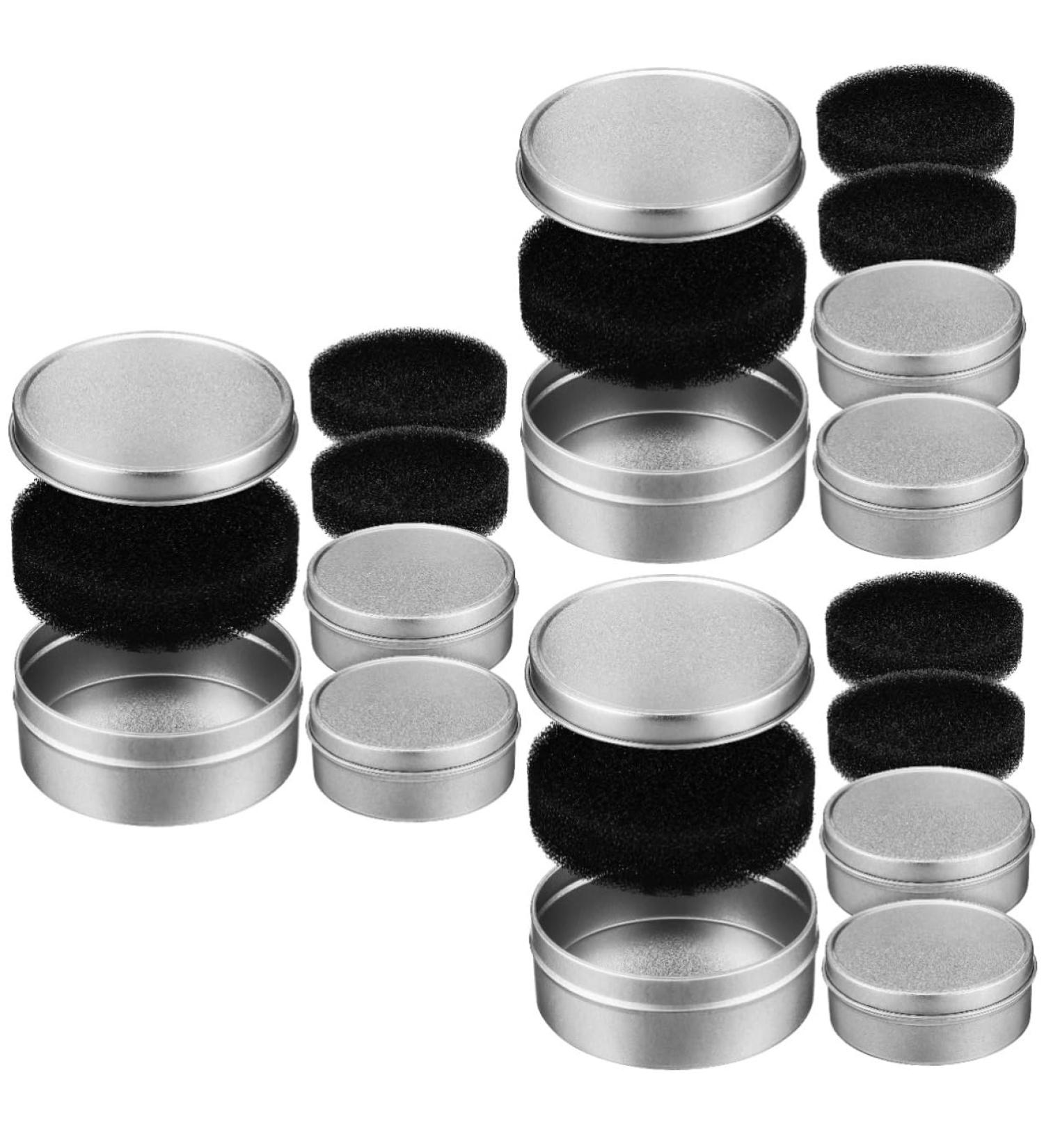 9 Sets Cleaning Box for Makeup Brush Dry Sponge Brush Cleaning Tools Makeup Brush Cleaner with Colour Changing Makeup Sticker Polyurethane Sponge - Buy Online on GoSupps.com