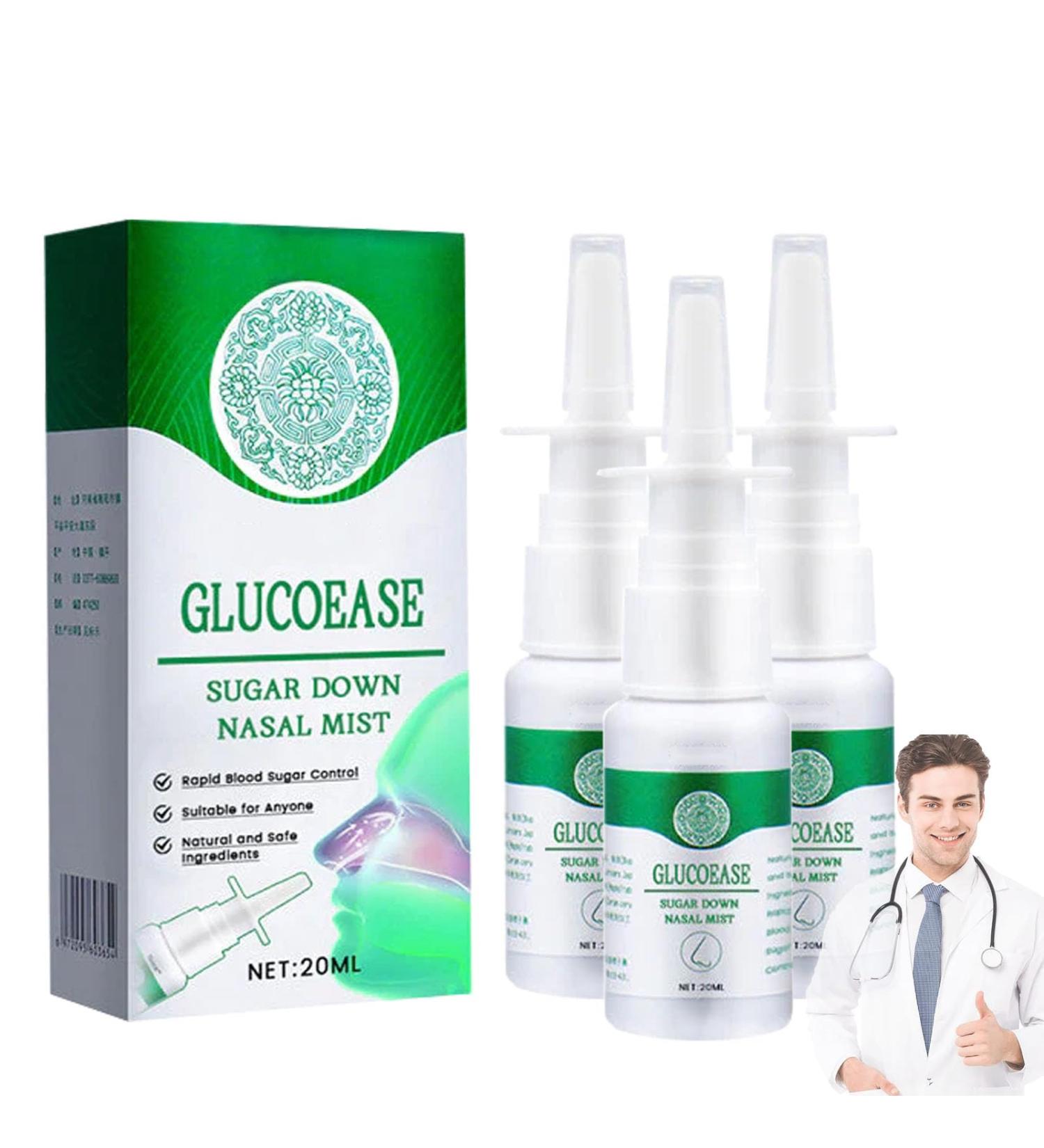 Buy Biancat GlucoEase Sugar Down Nasal Mist - 1/2/3PCS 20ml | Sugar Control Spray | Ship Internationally - Buy Online on GoSupps.com