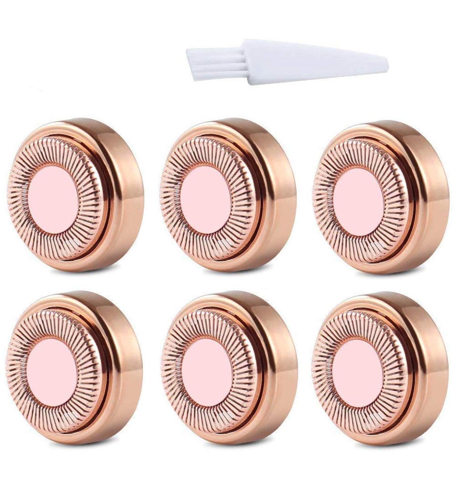 PcleasureCD Facial Hair Remover Replacement Heads - Painless 18K Gold-Plated Blades for Women's Touch and Smooth Finish - Buy Online on GoSupps.com