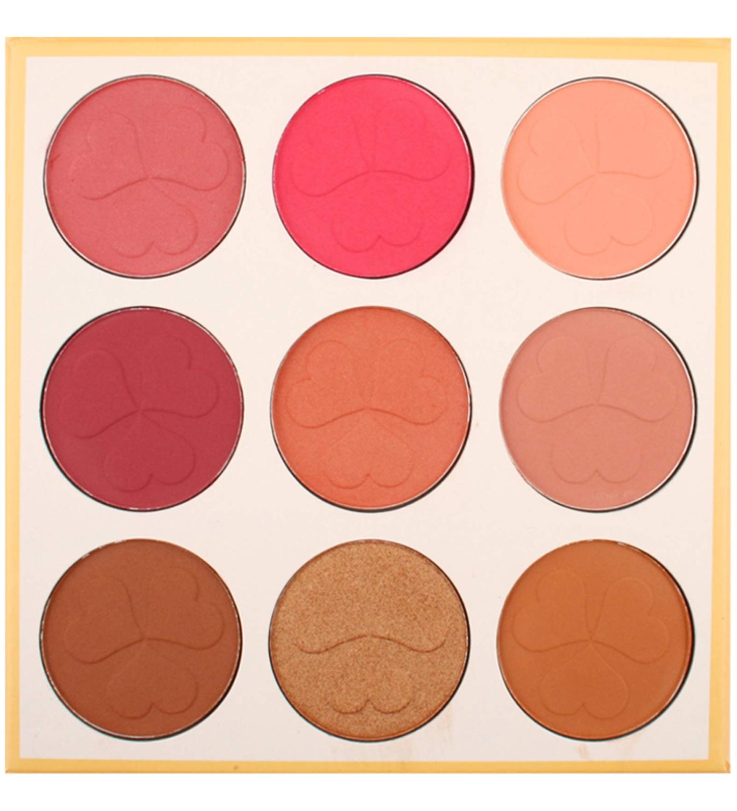 Vodisa Blusher Palette: Natural Mineral Blush Kit for Professional Facial Makeup - Buy Online on GoSupps.com