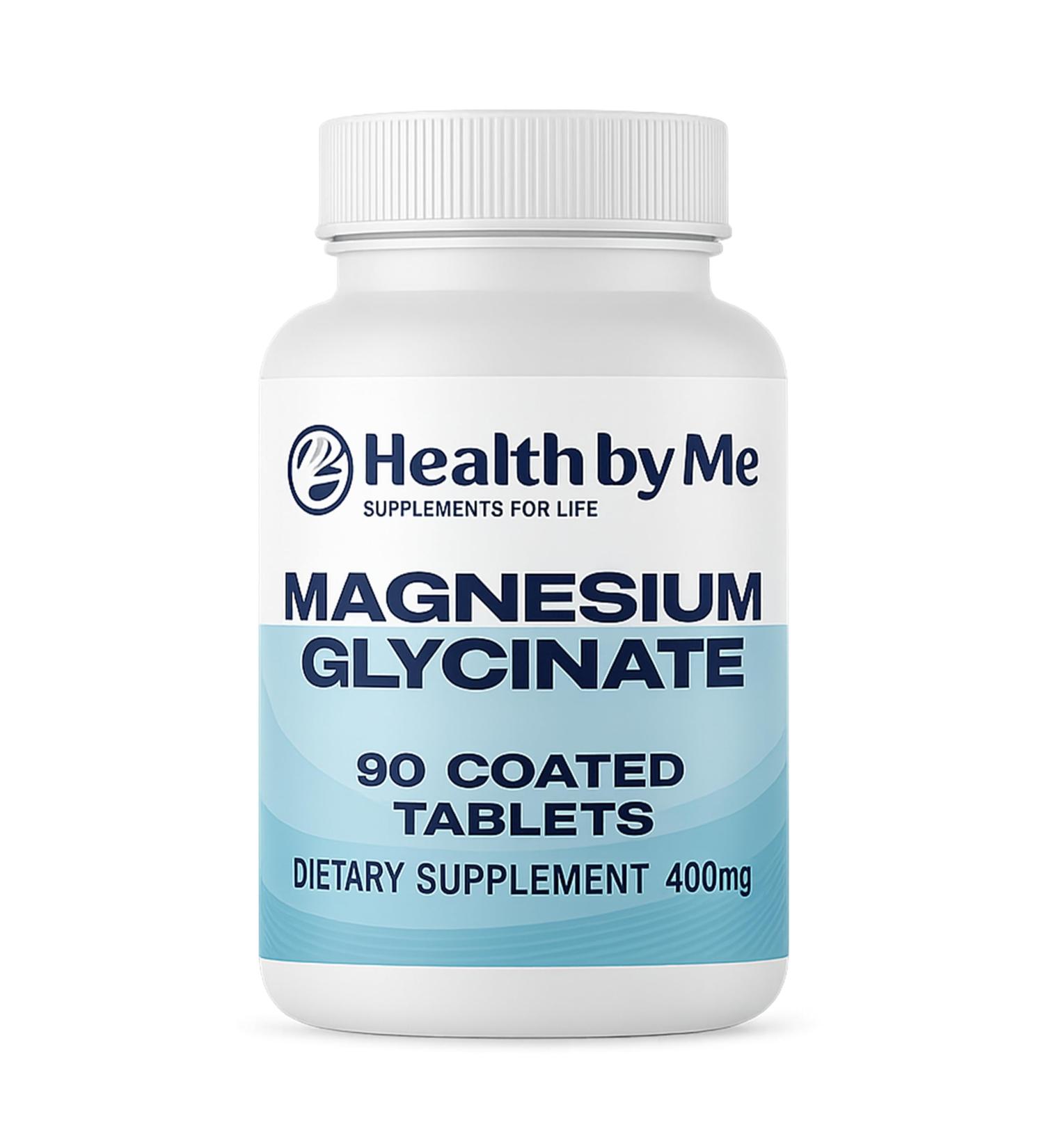 Magnesium Glycinate 400 mg - 90 Capsules | Sleep Muscle & Heart Support | Vegan Magnesium Supplements for Men and Women Gluten Free Non-GMO - 3 Month Supply 90 Count (Pack of 1) - Buy Online on GoSupps.com