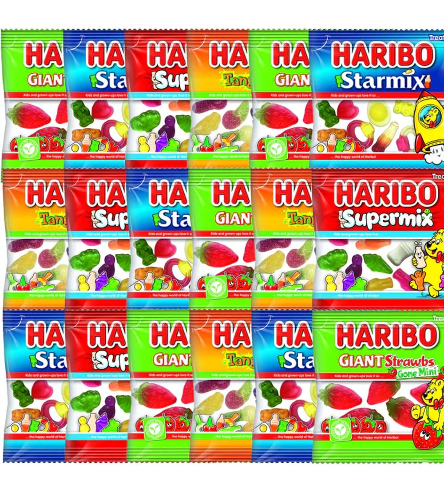 Mini Sweets Bags - 40 x Random Mixed Mini Bags Sweets 16g - Buy Online on GoSupps.com