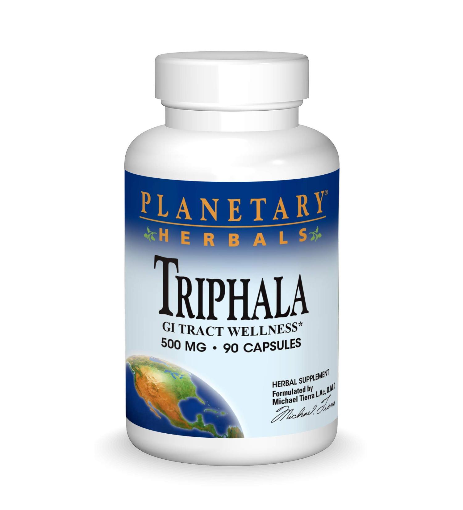 Planetary Herbals Triphala -- 500 mg - Buy Online on GoSupps.com