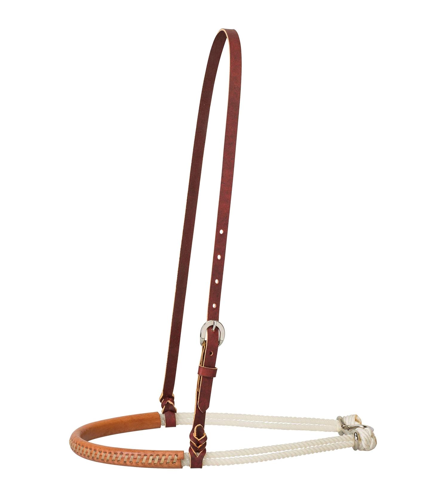 Weaver Leather Covered Rope Noseband Double Rope