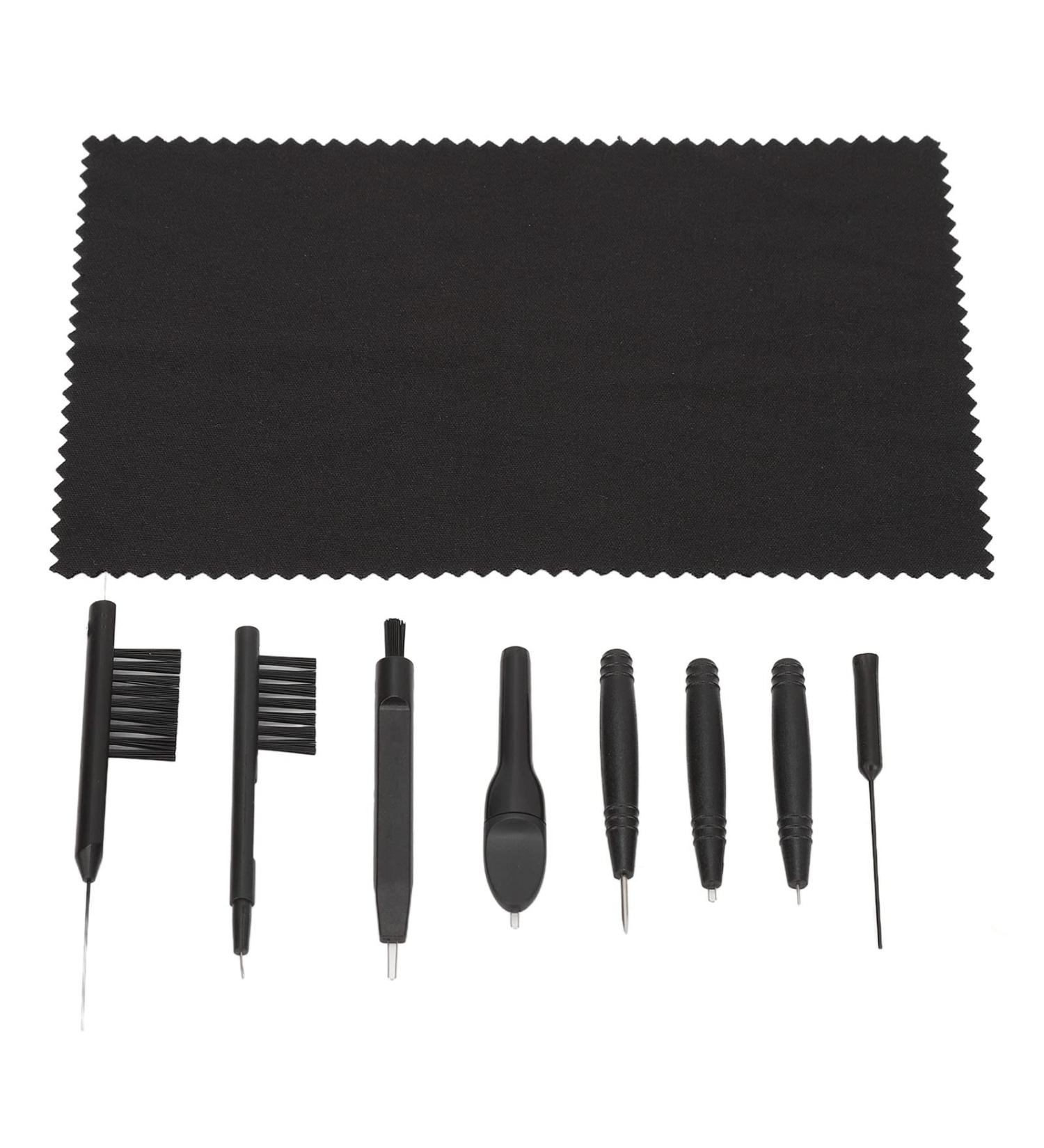 9-Piece Hearing Aid Cleaning Tool Kit | Multifunctional Brushes & Wax Loop Magnet | Portable Case Included - Buy Online on GoSupps.com