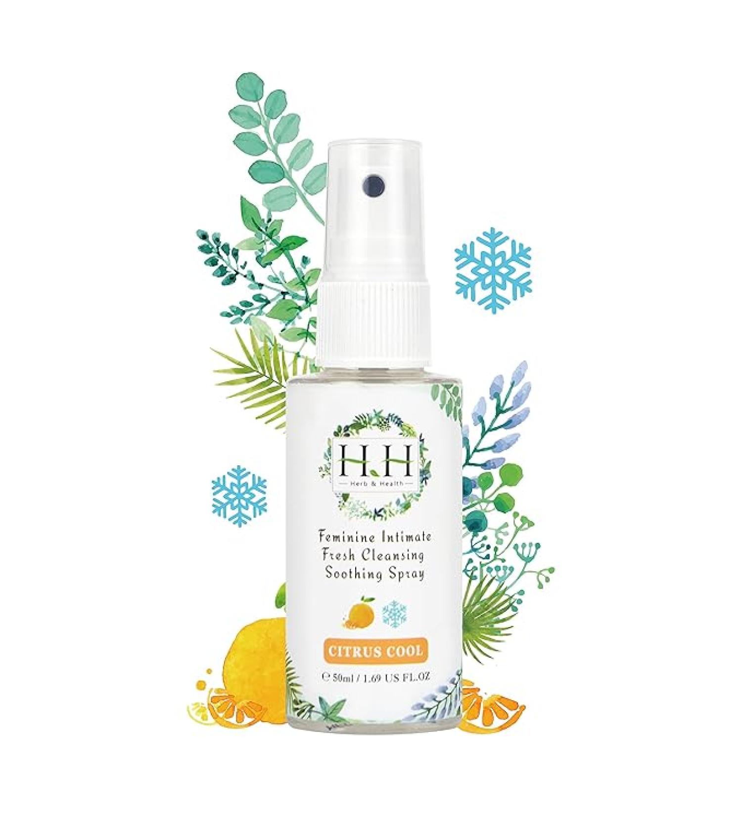 HH Herb & Health Feminine Deodorant Spray - Citrus CooL - 1.69 Fl Oz. - Buy Online on GoSupps.com