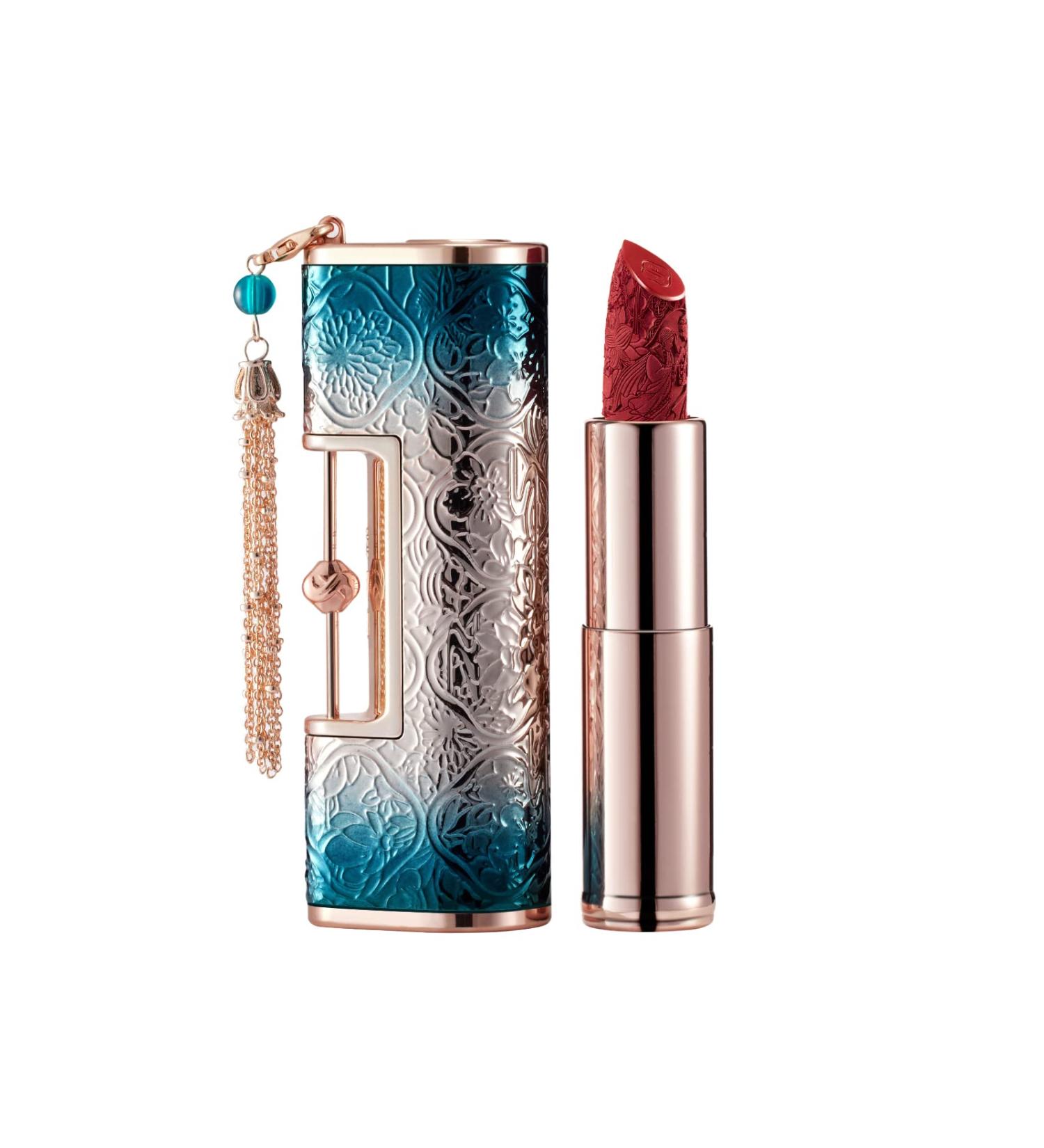 FLORASIS Blooming Rouge Love Lock Lipstick - Long-Lasting Sculpting Misty Matte Finish - Lightweight Nourishing Formula for Everyday Use - M1666 Bed of Roses - Buy Online on GoSupps.com