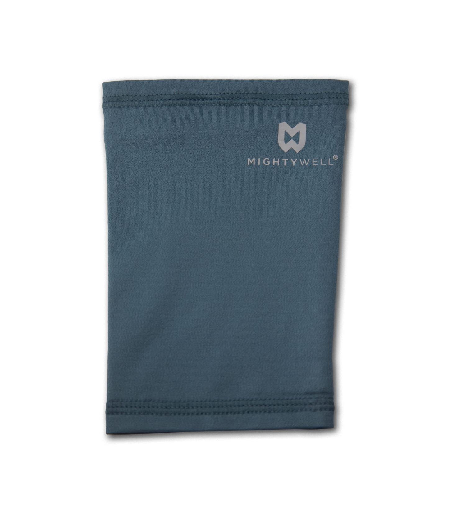 Moisture-Wicking PICC Line Cover | Soft Touch Sleeve for Upper Arm by Mighty Well - Slate Blue (Medium) | Pack of 1 - Buy Online on GoSupps.com
