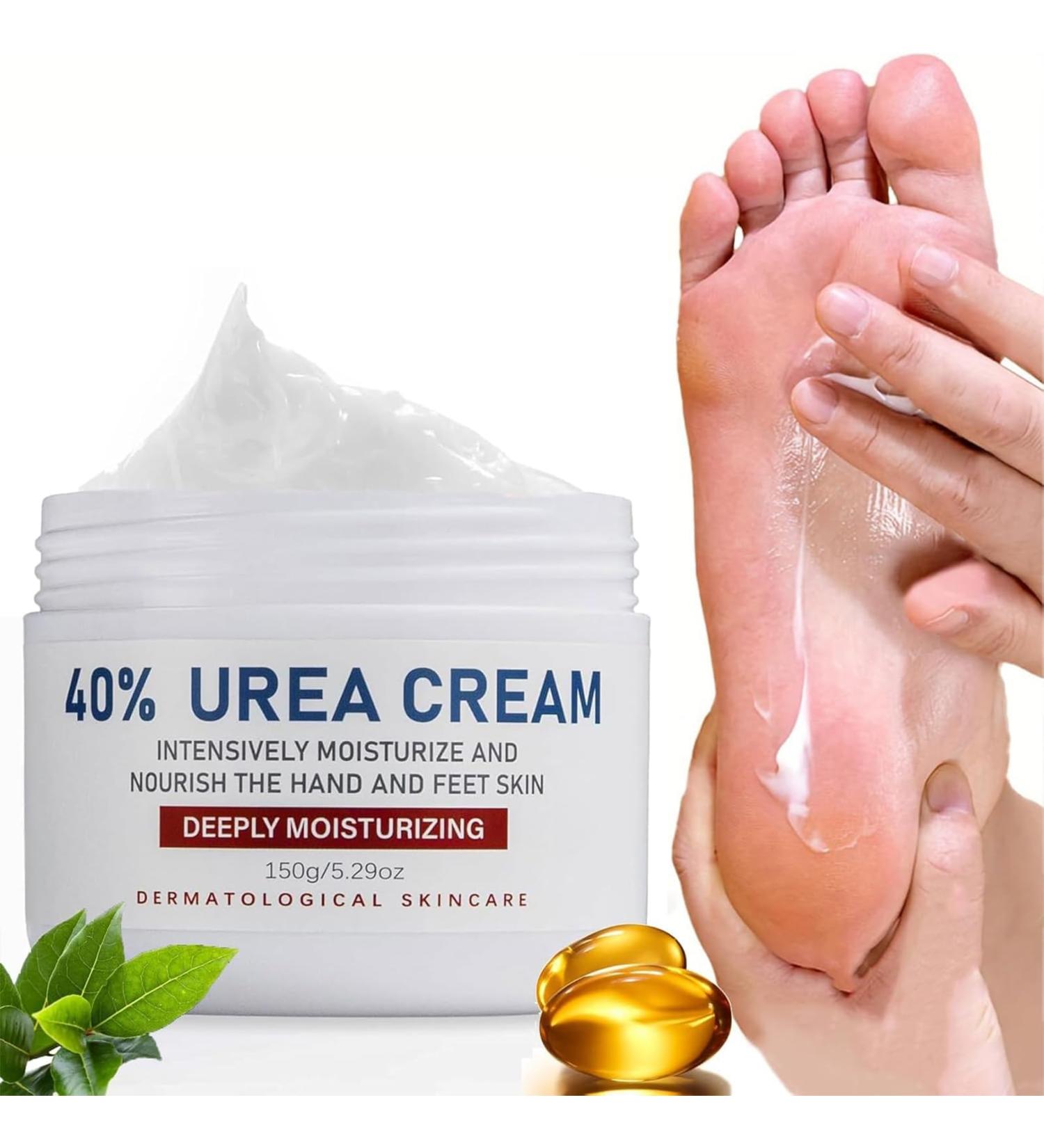 Cr me l'Ur e 40% Cr me pour les Pieds Lotion Cicatrisante pour les Pieds pour la Peau S che Craquel e Rugueux Cream R paratrice Hydratante pour les Pieds pour Hommes Femmes 150g 150 g (Lot de 1) - Buy Online on GoSupps.com