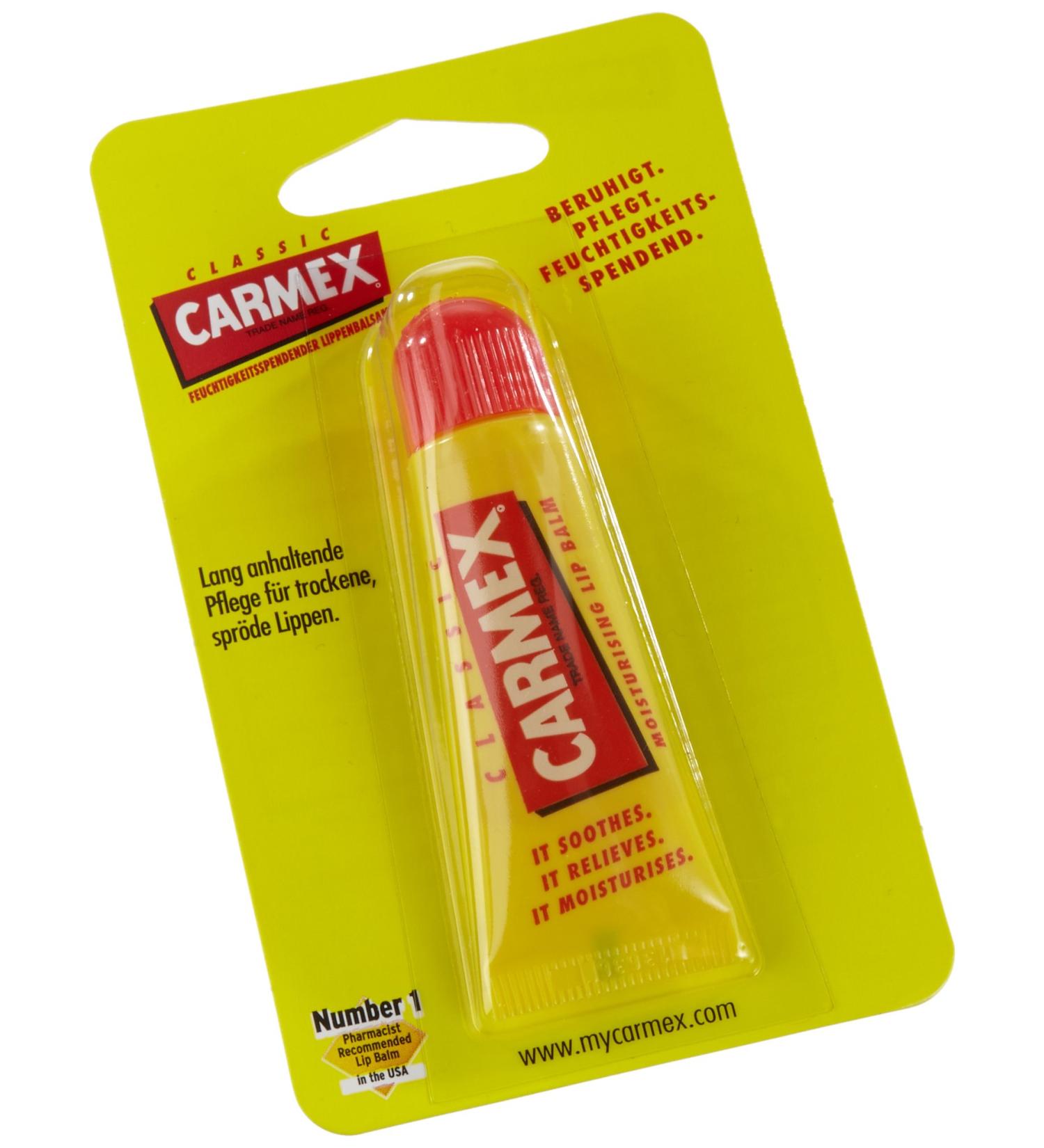 Carmex lip balm tube pack of 12 (12 x 10 ml)