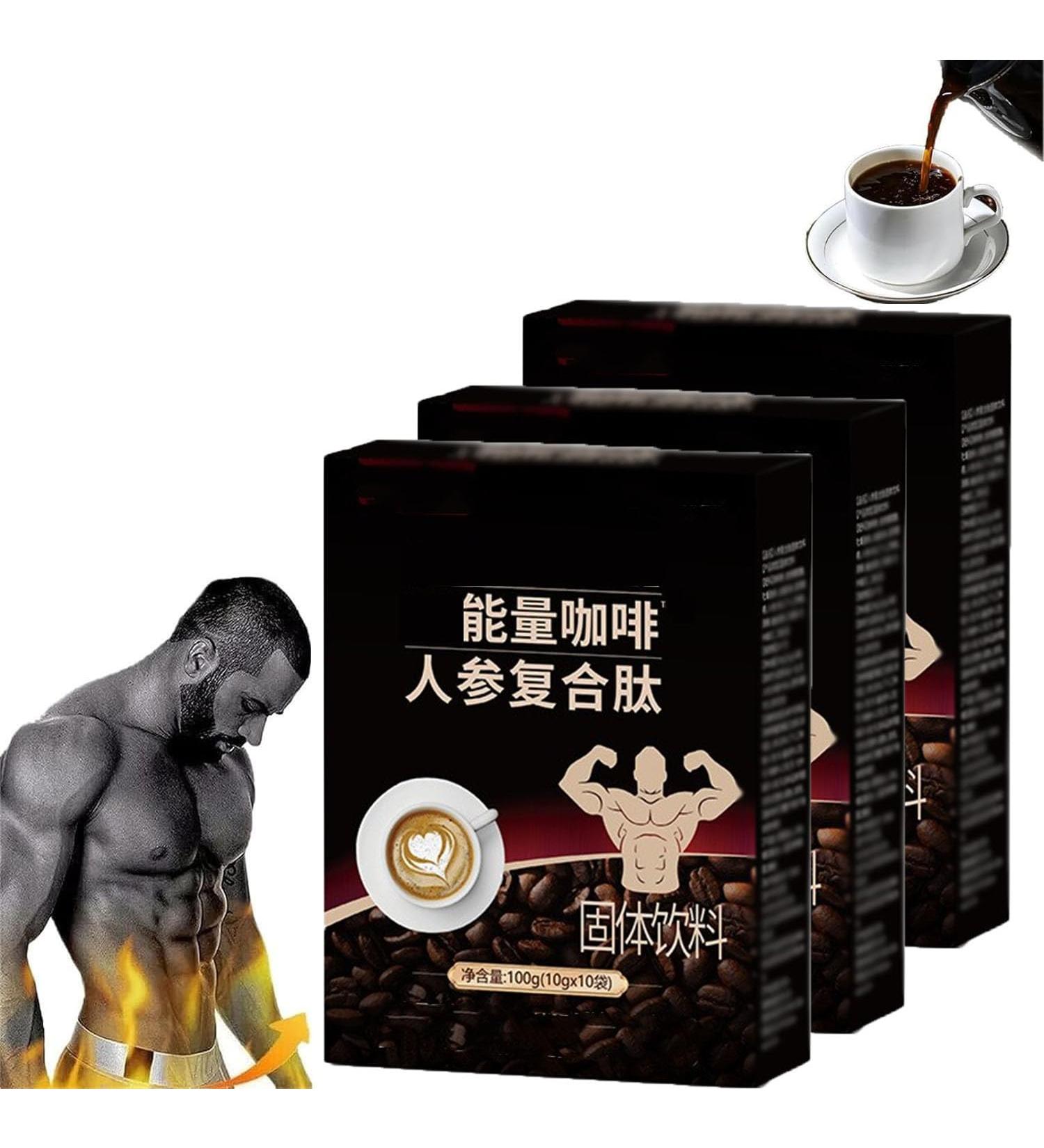 Drvorer Coffee-Drvorer Lot de 3 bo tes de caf nergisants pour homme Renforcer la vitalit des hommes Bo te 100 g (Lot de 1) - Buy Online on GoSupps.com