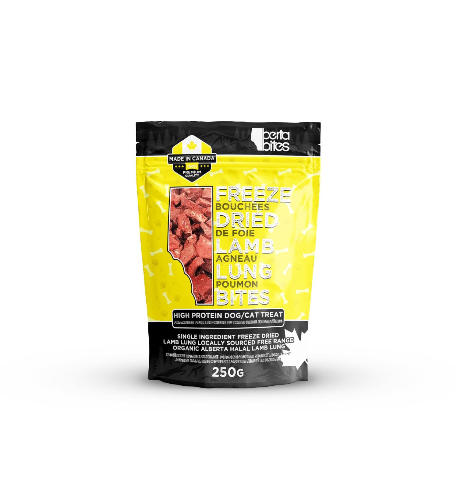 Berta Bites Freeze Dried Halal Lamb Lung - Buy Online on GoSupps.com