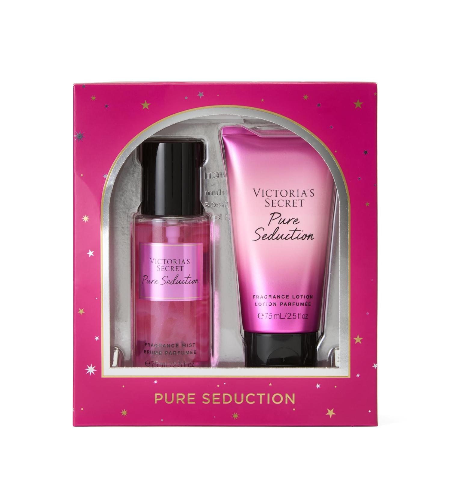 Victoria's Secret Pure Seduction Mini Fragrance Duo Gift Set Notes of Juiced Plum and Crushed Freesia - Buy Online on GoSupps.com