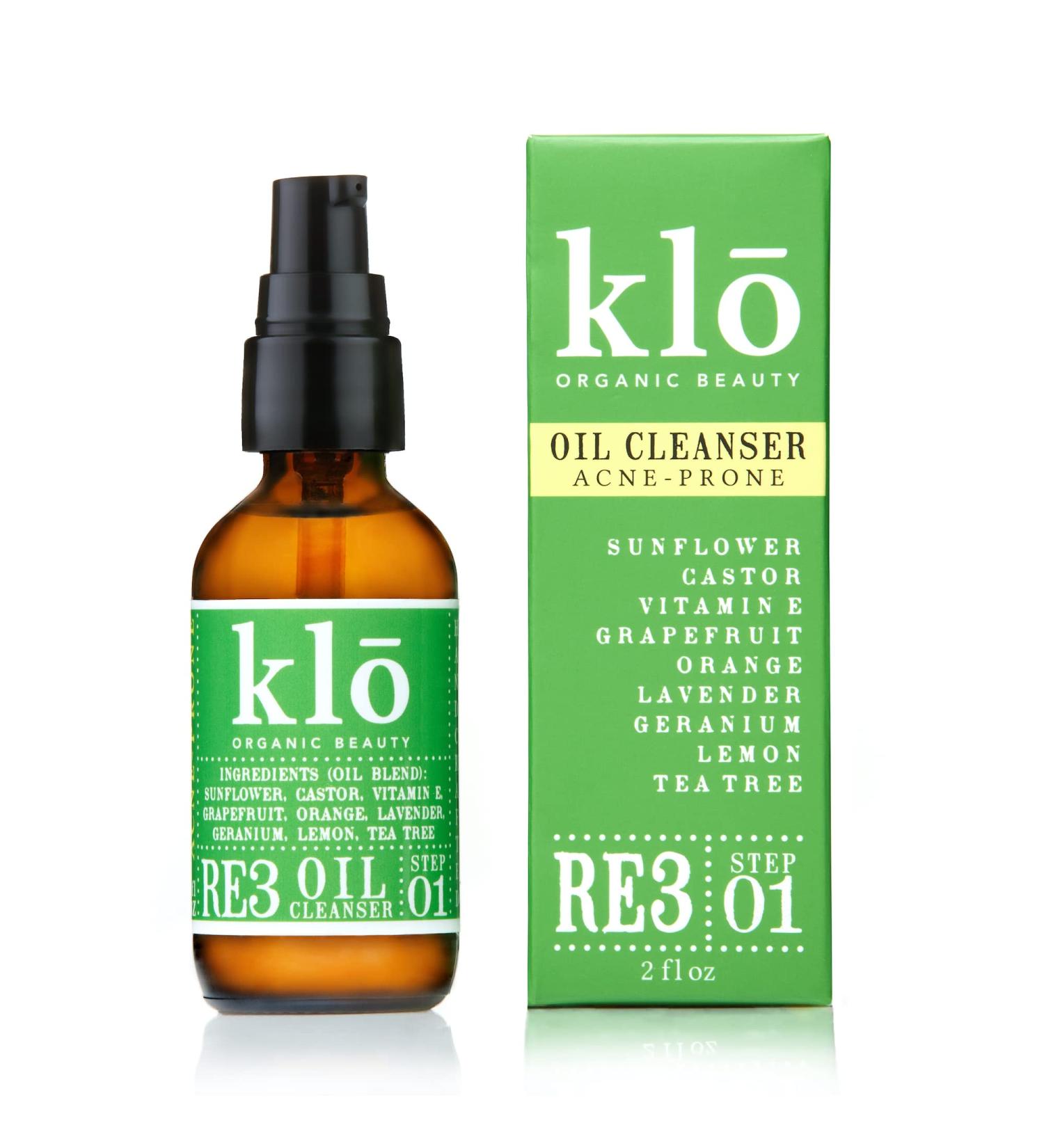 RE3 Oil Cleanser for Acne-Prone Skin | All-Natural Anti-Aging Formula with Grapefruit Lavender & Tea Tree Oil | Clear Smooth Skin Solution - Buy Online on GoSupps.com