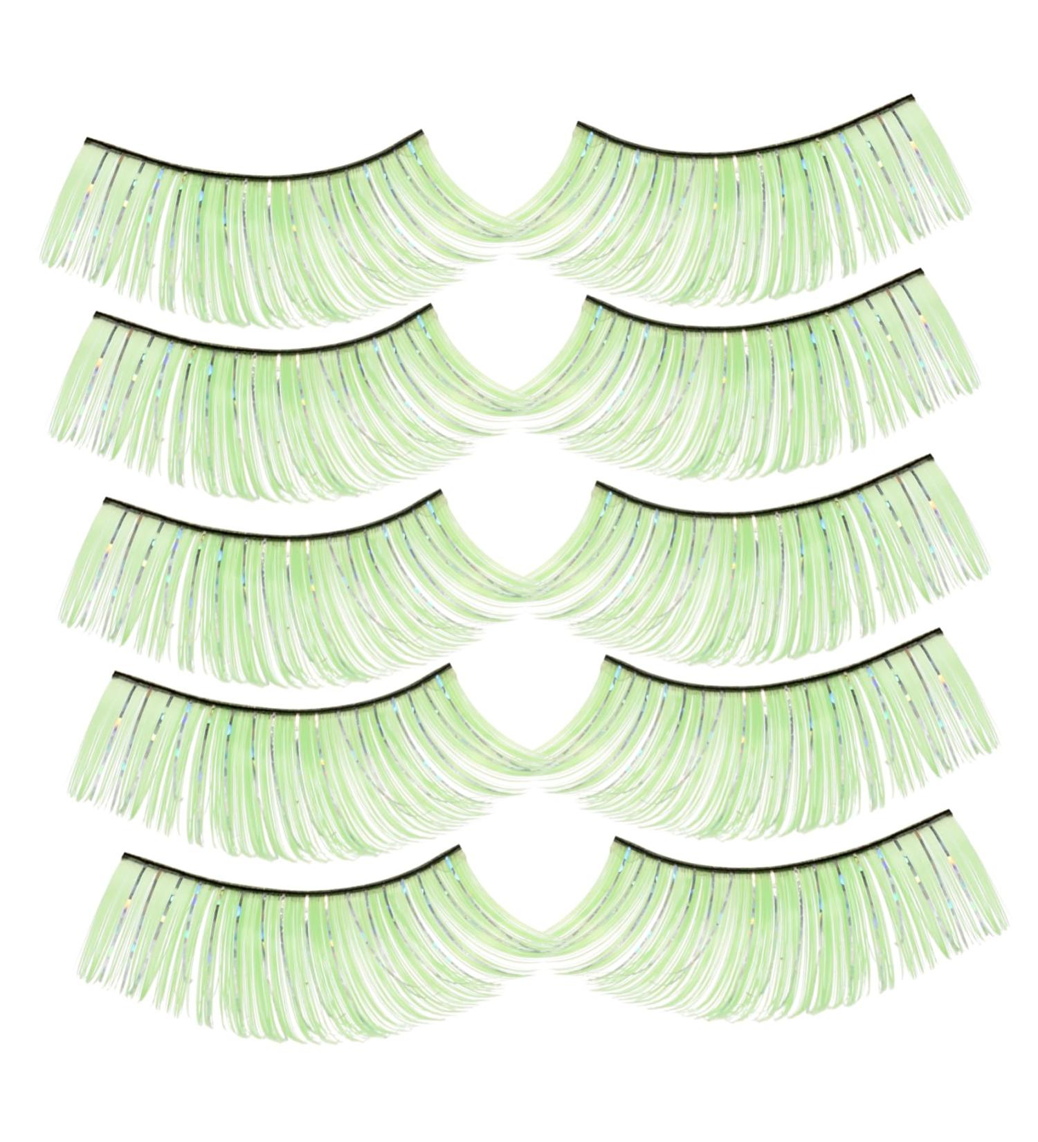 MAGICLULU 10 Pairs Halloween Extra Long False Eyelashes Fake Eyelash Dramatic Eyelash Upper Eyelashes Fiber Long False Eyelashes Party Lashes Goth 3d End of Eye Chemical Fiber - Buy Online on GoSupps.com