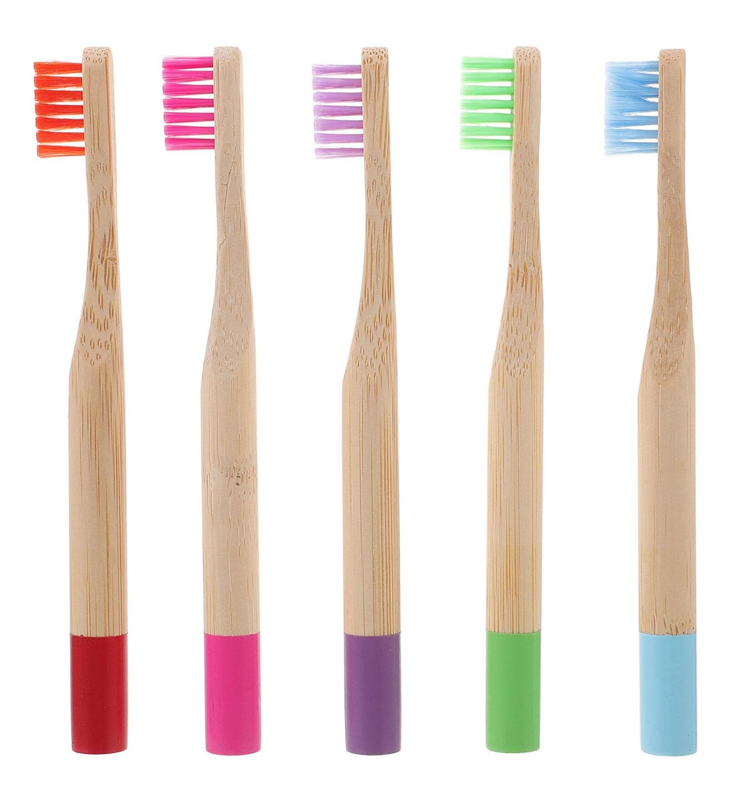 EXCEART 5pcs Soft Bristle Toothbrushes - Durable & Practical Children's Toothbrushes for Gentle Cleaning - International Shipping Available - Buy Online on GoSupps.com