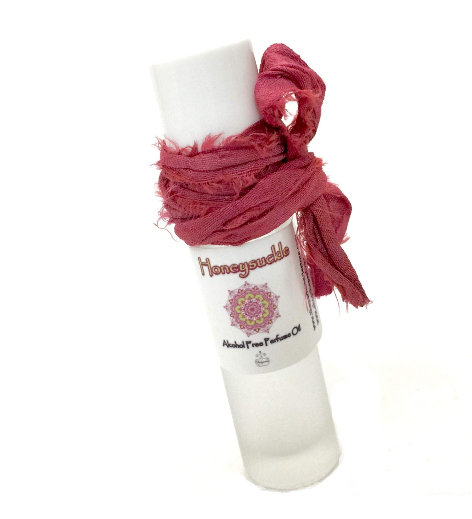 Honeysuckle Grade A Perfume Oil Alcohol Free 10ml 1/3 oz. Bottle (10 ML Rollon)