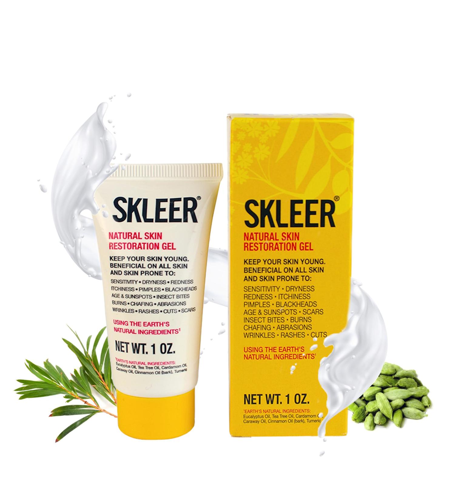 Natural Skin Restoration Gel for All Skin Types | Improve Your Skin Appearance - 1 oz - Buy Online on GoSupps.com