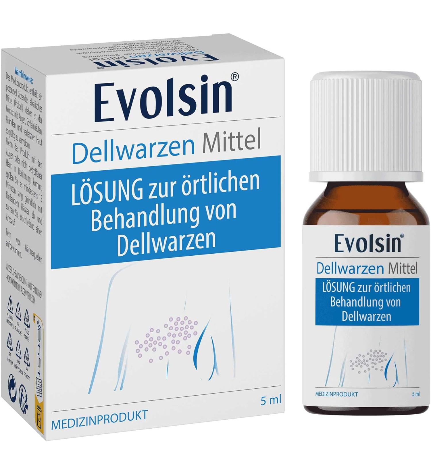 Evolsin Molluscum Warts Agent I For Adults & Children from 2 Years Gentle & Effective Molluscum Warts Treatment - 0.16 Oz - Buy Online on GoSupps.com