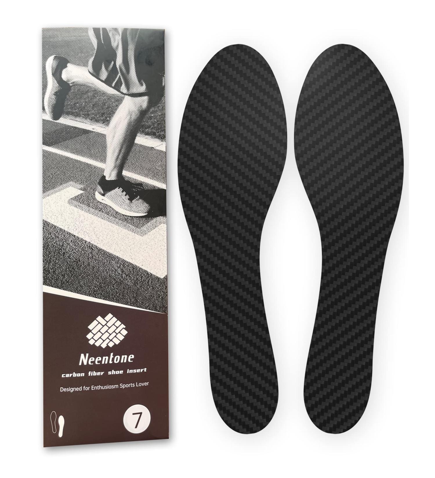 Buy Carbon Fiber Insoles 250mm Men's Size 7 & Women's Size 8 | Orthotic Inserts for Sports & Comfort | Ideal for Hallux Rigidus & Morton's Toe - Buy Online on GoSupps.com