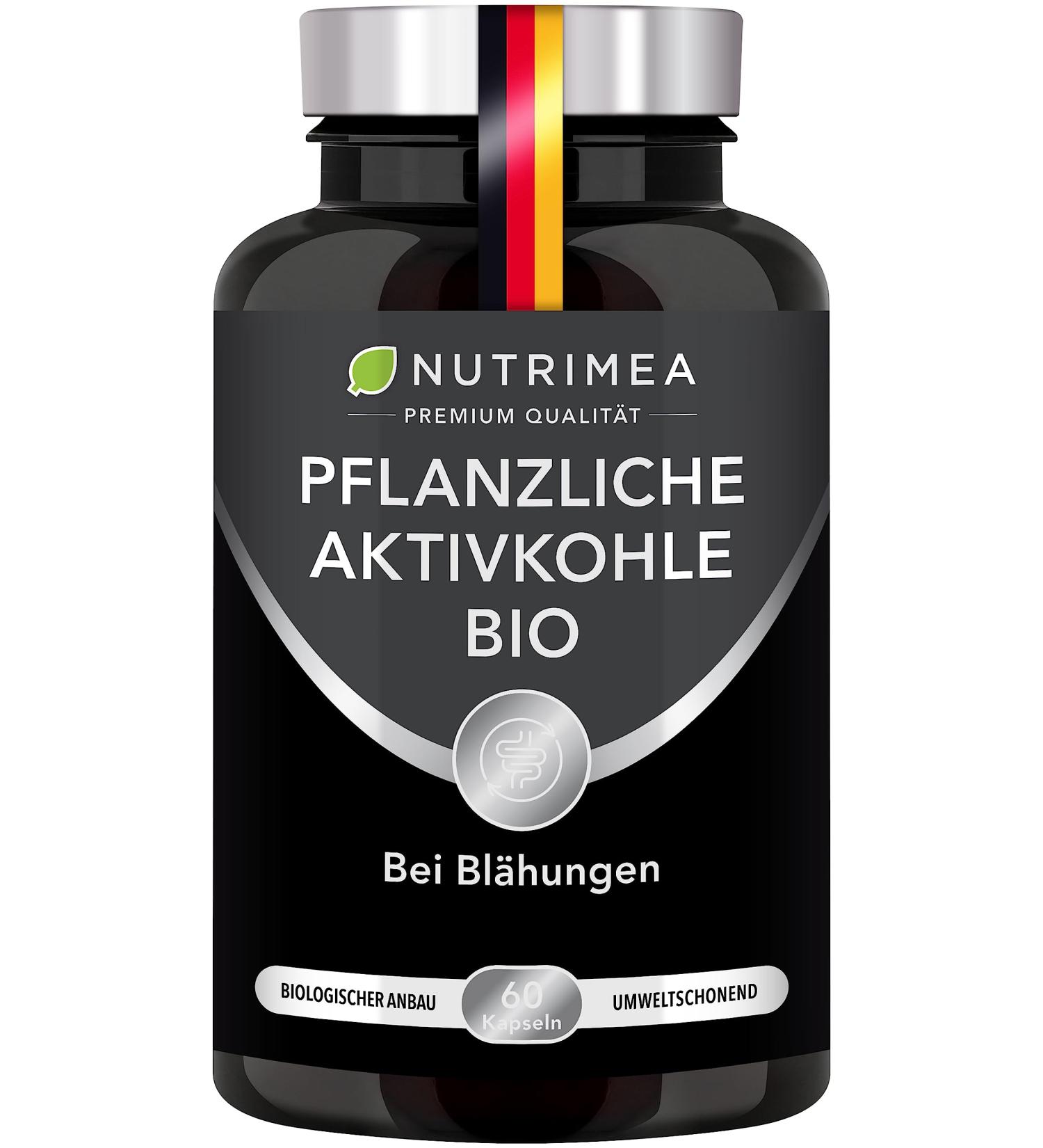 Buy Activated Carbon Detox Purecoal - 100% Organic Patented Formula for Digestion & Detox - 60 Vegan Capsules - Buy Online on GoSupps.com