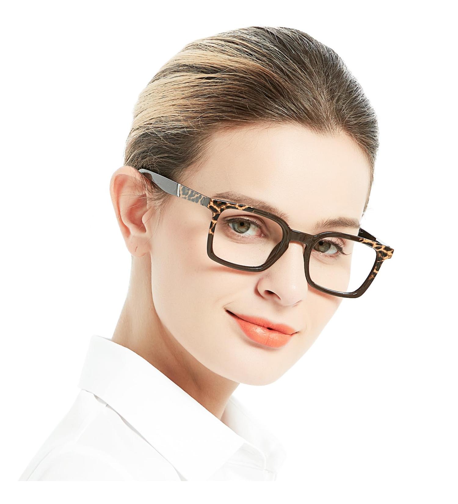 OCCI CHIARI Stylish Women's Reading Glasses 2.25x - Comfort Eyewear (Multiple Strengths Available) - 5018 Brown - International Shipping - Buy Online on GoSupps.com