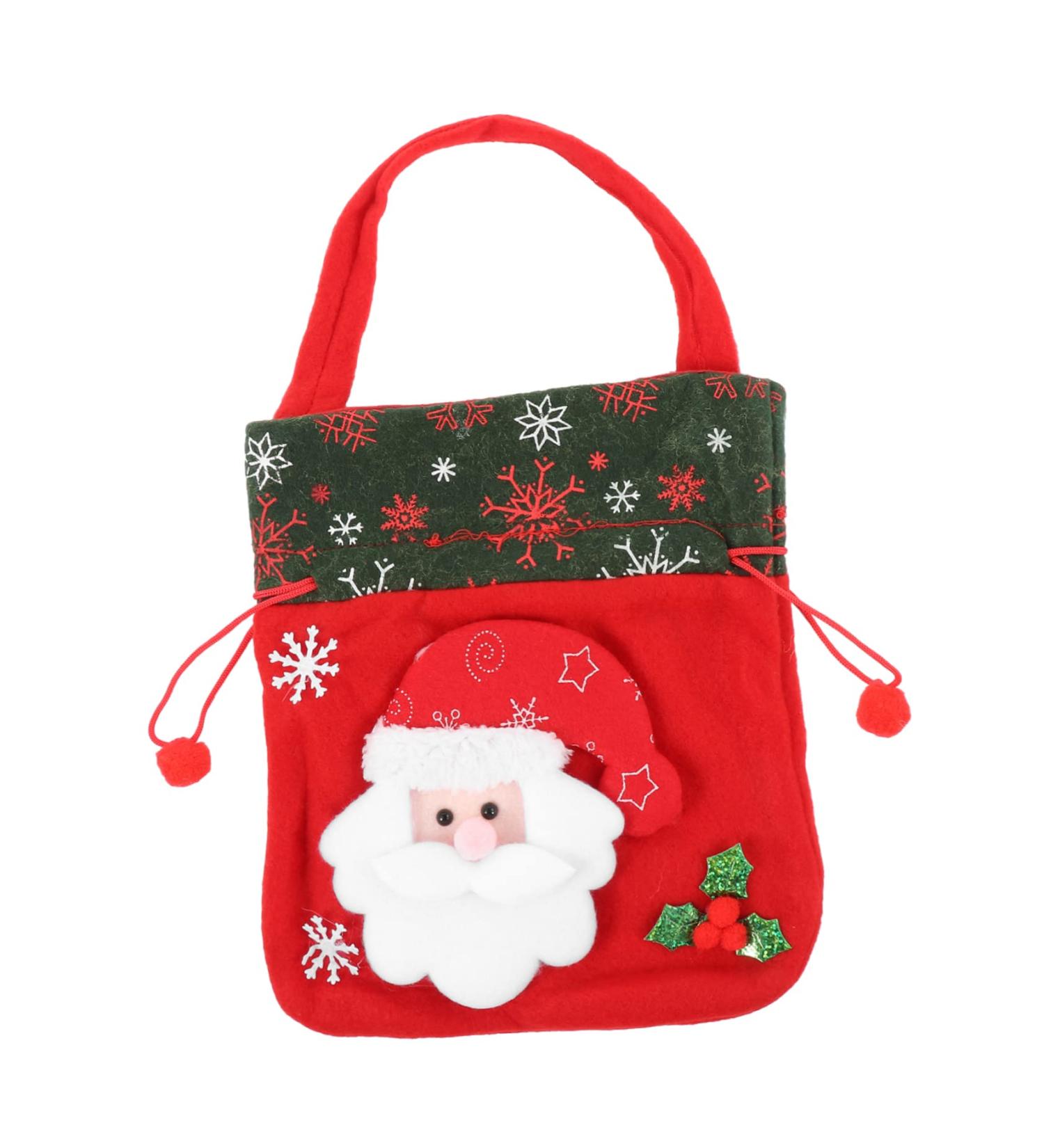 LALAFINA 1pc Christmas Bag Chocolate Christmas Tree Hanging Bag Cartoon Drawstring Pouches Doll 3d 1 count (Pack of 1) As Shown - Buy Online on GoSupps.com