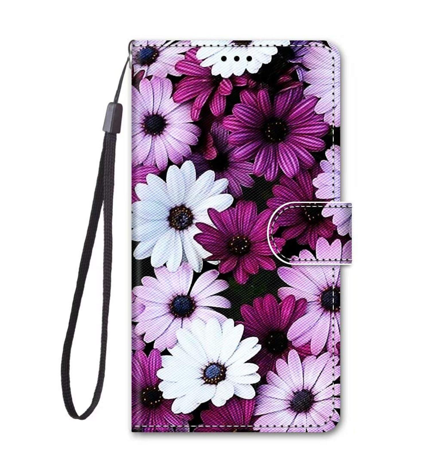 Miagon Full Body Wallet Case for Huawei P Smart 2019 Colorful Pattern Design PU Leather Flip Cover with Magnetic Closure Stand Card Slot Purple Flower Huawei P Smart 2019 Purple Flower - Buy Online on GoSupps.com