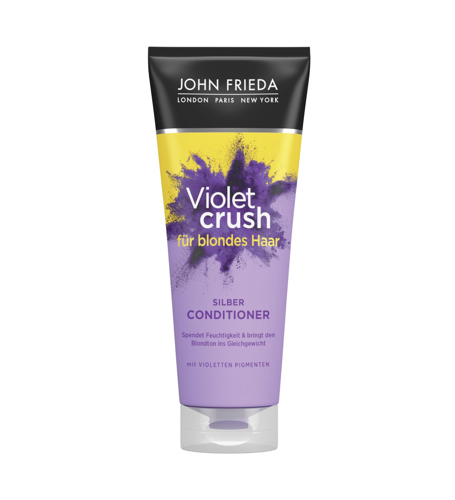  John Frieda John Frieda Violet Crush for Blondes Toning Conditioner for Blonde Hair Purple Conditioner for Blondes 250ml - Buy Online on GoSupps.com