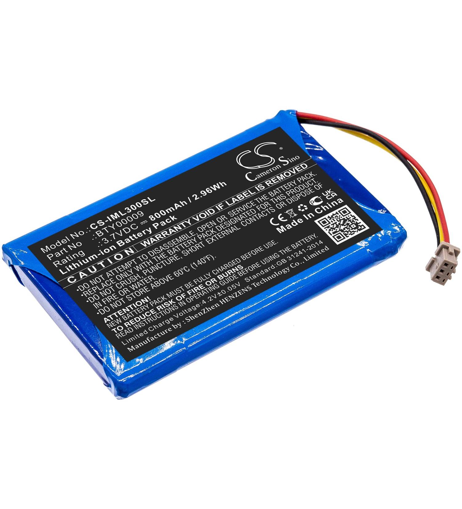 Buy Battery Replacement for Ingenico BTY00009 FPS16020002419 LEC-V03.00-0242 Vital Act 3S | International Shipping Available - Buy Online on GoSupps.com