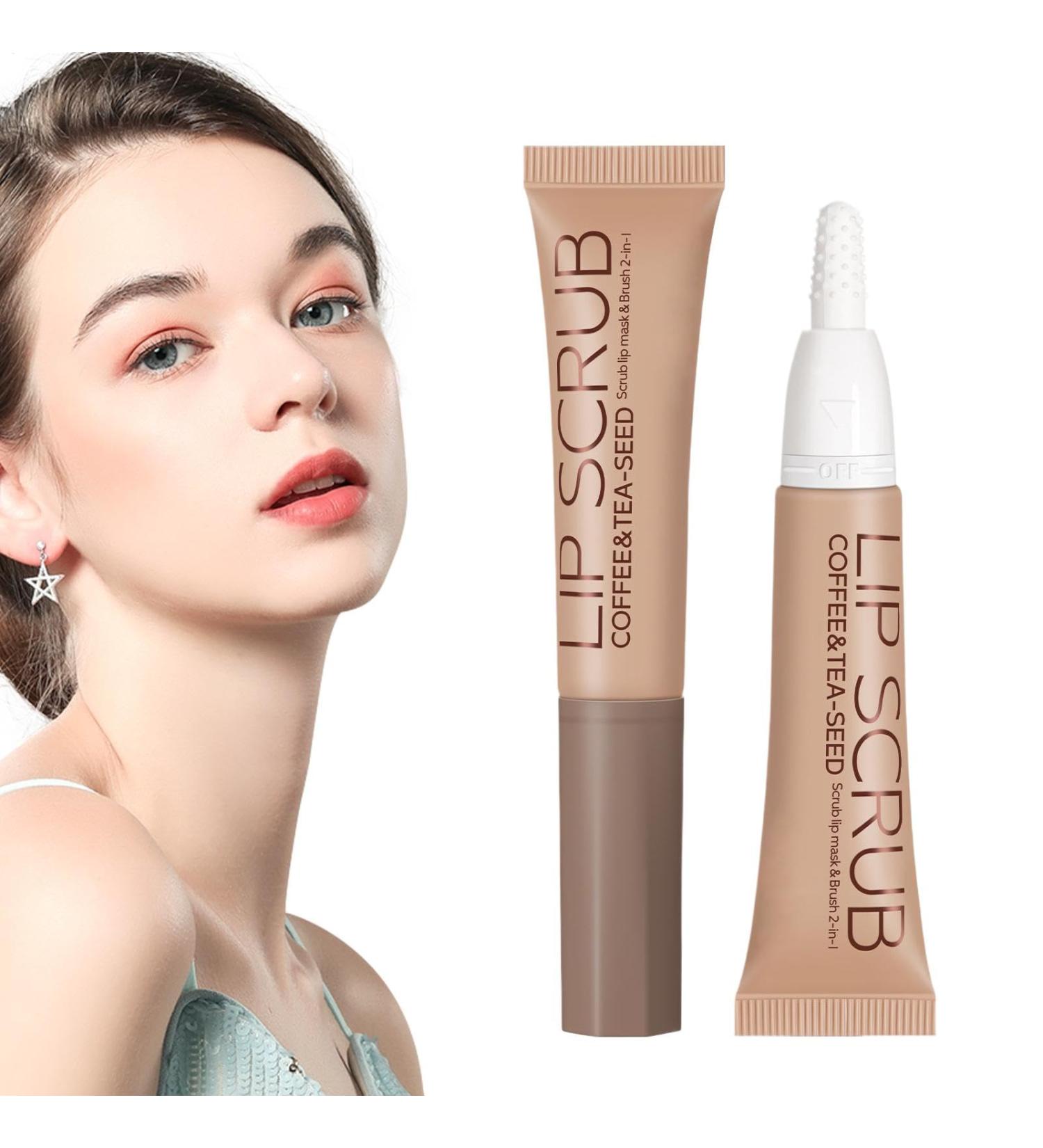  Ziennhu Moisturizing Lip Scrub | 33g Natural Lip Scrub - Lip Plumper for Women - Skin Care Product Gentle Exfoliation and Removal of Dead Skin Moisturizing and Nourishing - Buy Online on GoSupps.com