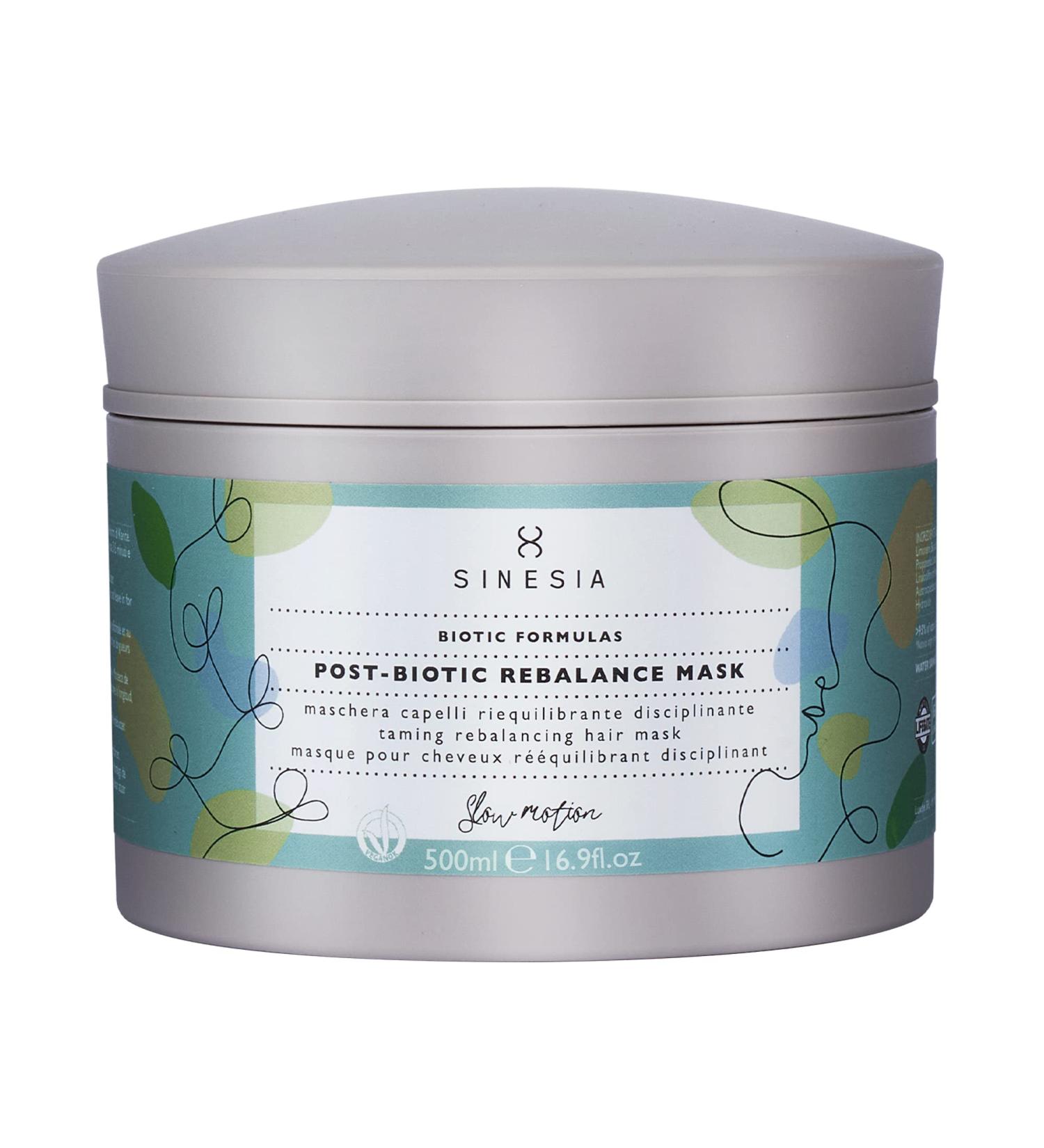 Sinesia Post-Biotic Rebalance Hair Mask | Organic Deep Conditioning Treatment for Dry & Damaged Hair | Hydrating Shea Butter Hair Masque for All Hair Types - 16.9 oz - Buy Online on GoSupps.com