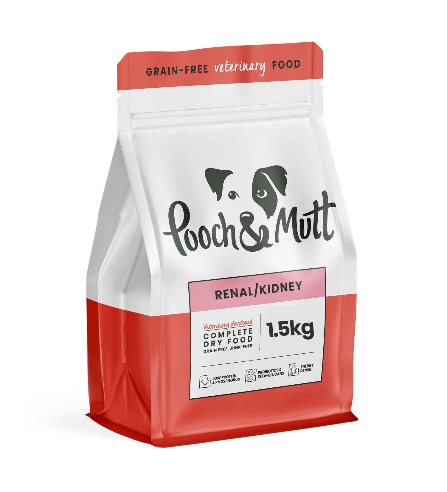 Pooch & Mutt Veterinary Diet Dog Food (Grain Free) Renal 1.5kg 1.5 kg (Pack of 1) - Buy Online on GoSupps.com