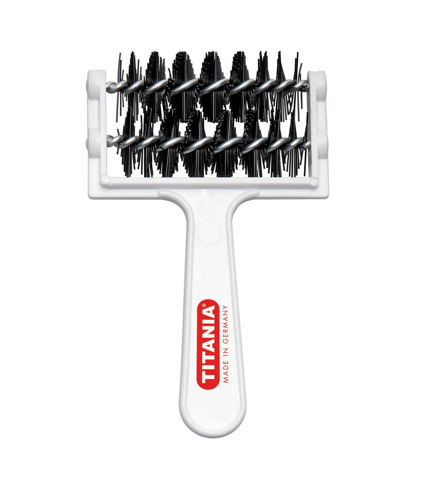 TITANIA Comb Cleaner - White 9.5 x 5.8 cm Pack of 1 | International Shipping Available - Buy Online on GoSupps.com