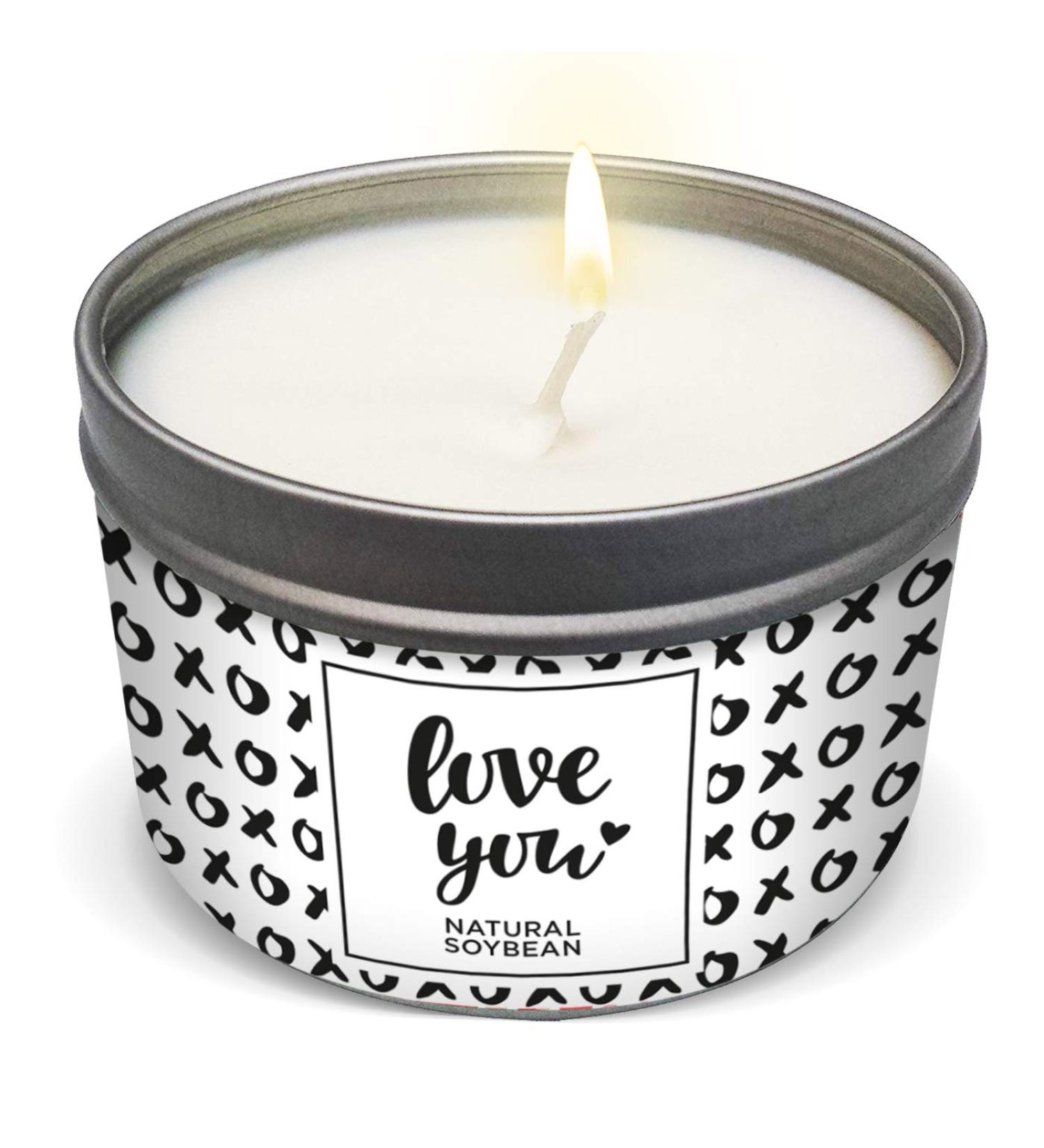 Buy Magnificent 101 Long Lasting Love You Aromatherapy Candle - 6 Oz 35 Hour Burn All Natural Soy Wax with Vanilla Lavender Rose Jasmine & Lilac for Romance & Purification | International Shipping Available - Buy Online on GoSupps.com
