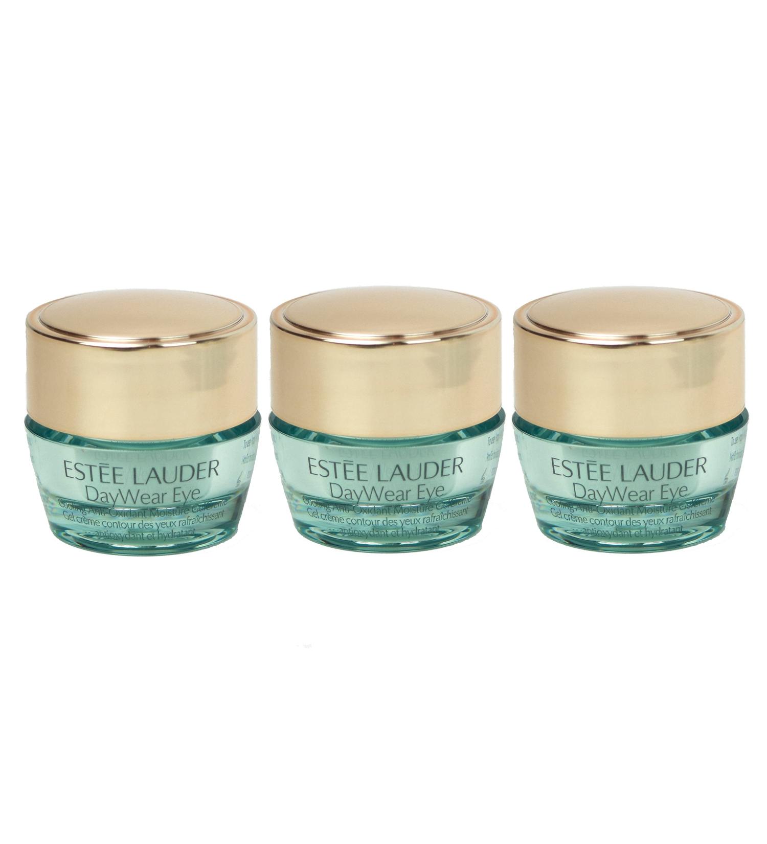 Estee Lauder DayWear Eye Cooling Gel Creme 0.17 oz x 3 - Anti-Oxidant Moisture, Sample Size (Unboxed) - Buy Online on GoSupps.com