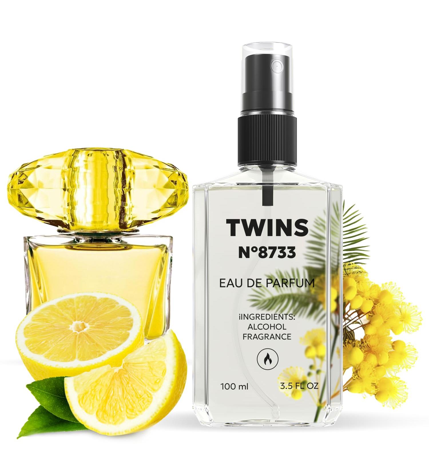 TWINS Impression of Yellow Diamond | Perfume for Women Eau de Parfum | No.8733 | 3.4 Fl Oz / 100 ml Versace Yellow Diamond Impression - Buy Online on GoSupps.com