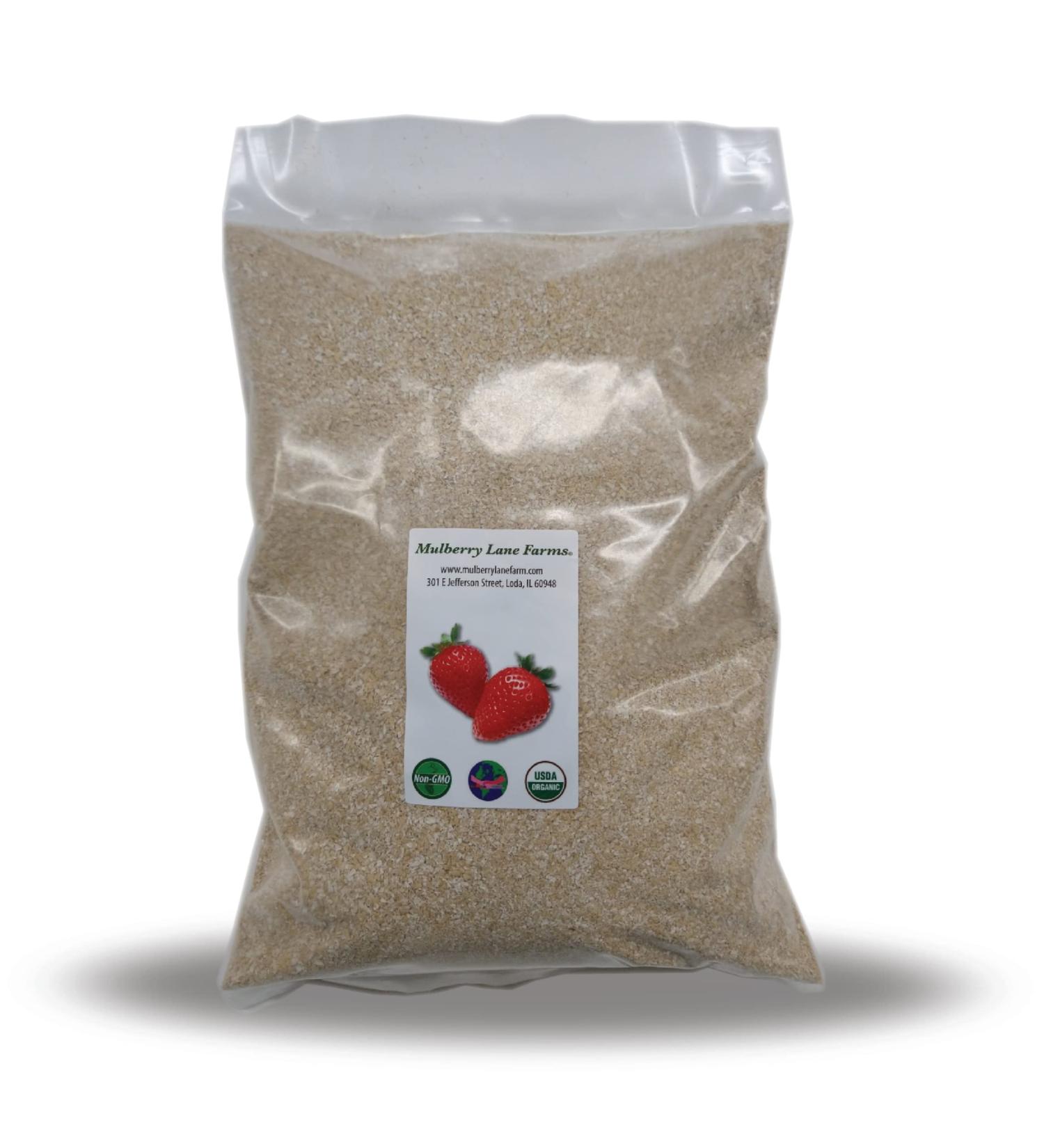 Organic Non-GMO Oat Bran - 80 Ounces (5 Pounds) | Mulberry Lane Farms - Buy Online on GoSupps.com