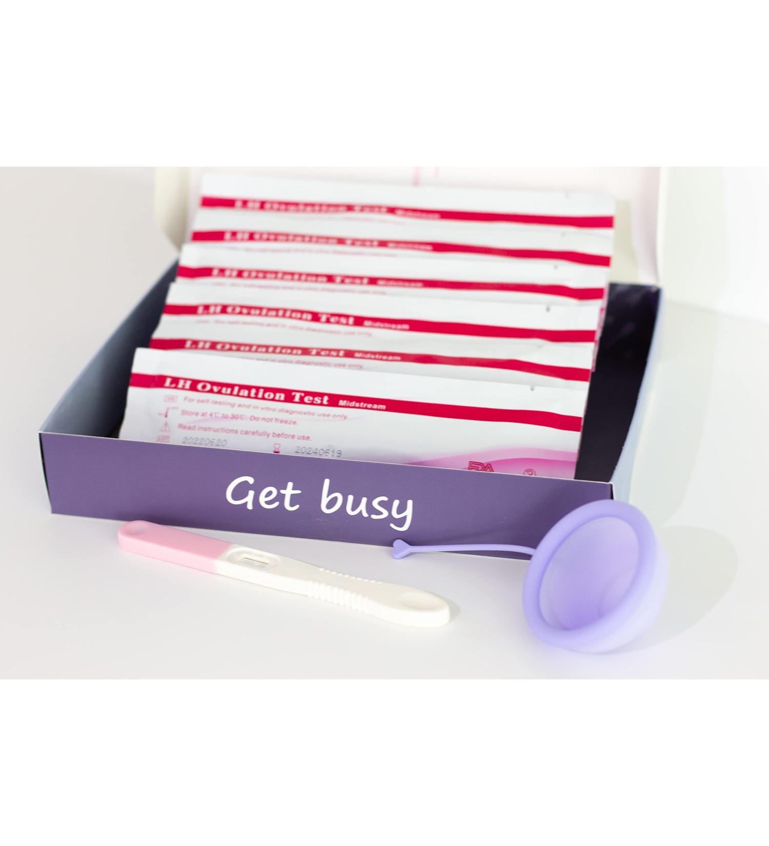 Cupid Baby Home Insemination Kit - Includes 5 Ovulation Tests & 1 Conception Cup - Buy Online on GoSupps.com