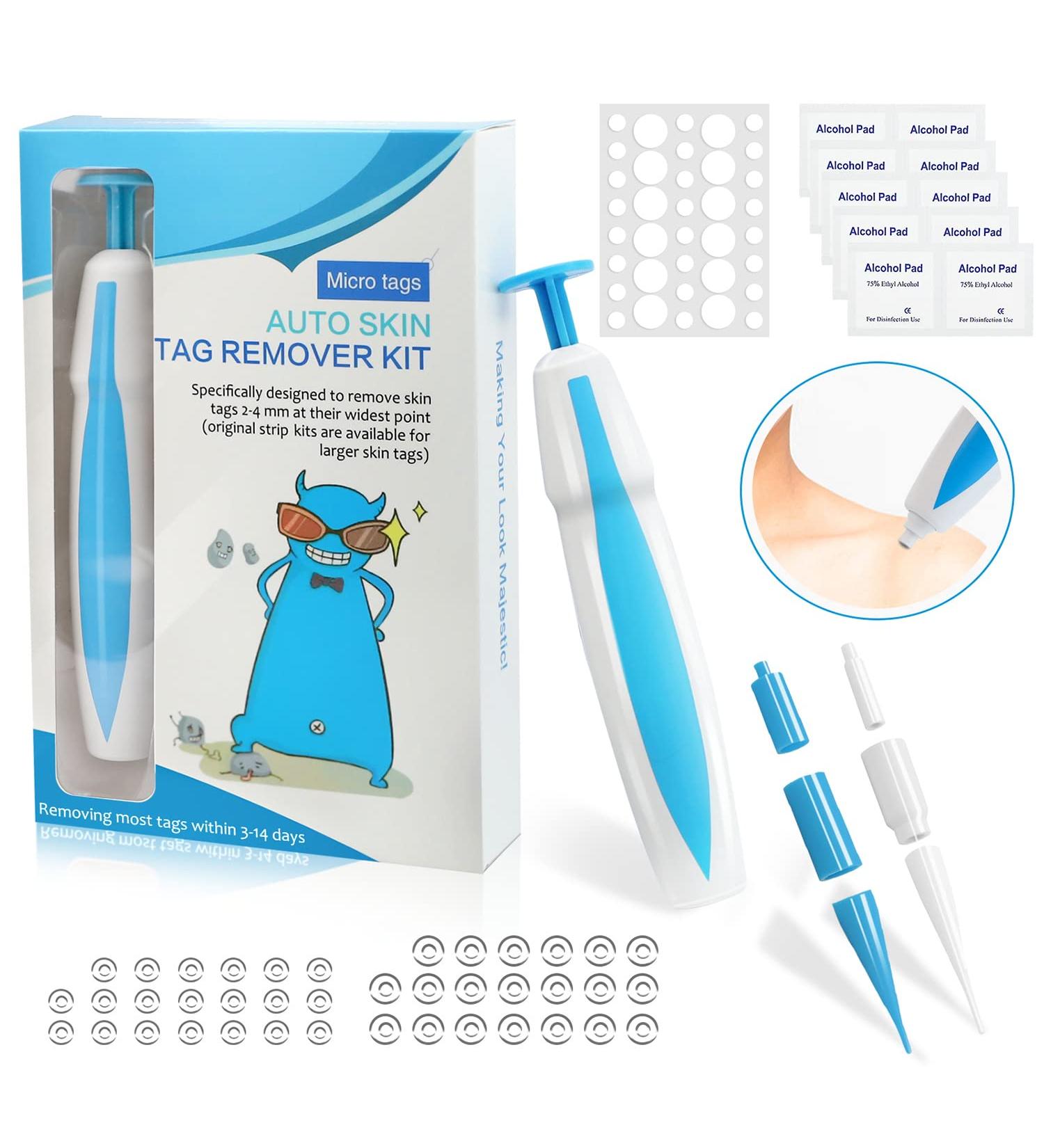 Fast & Painless Wart Remover Kit - 2 in 1 Skin Tag Remover for 2mm-8mm | Effective International Shipping - Buy Online on GoSupps.com