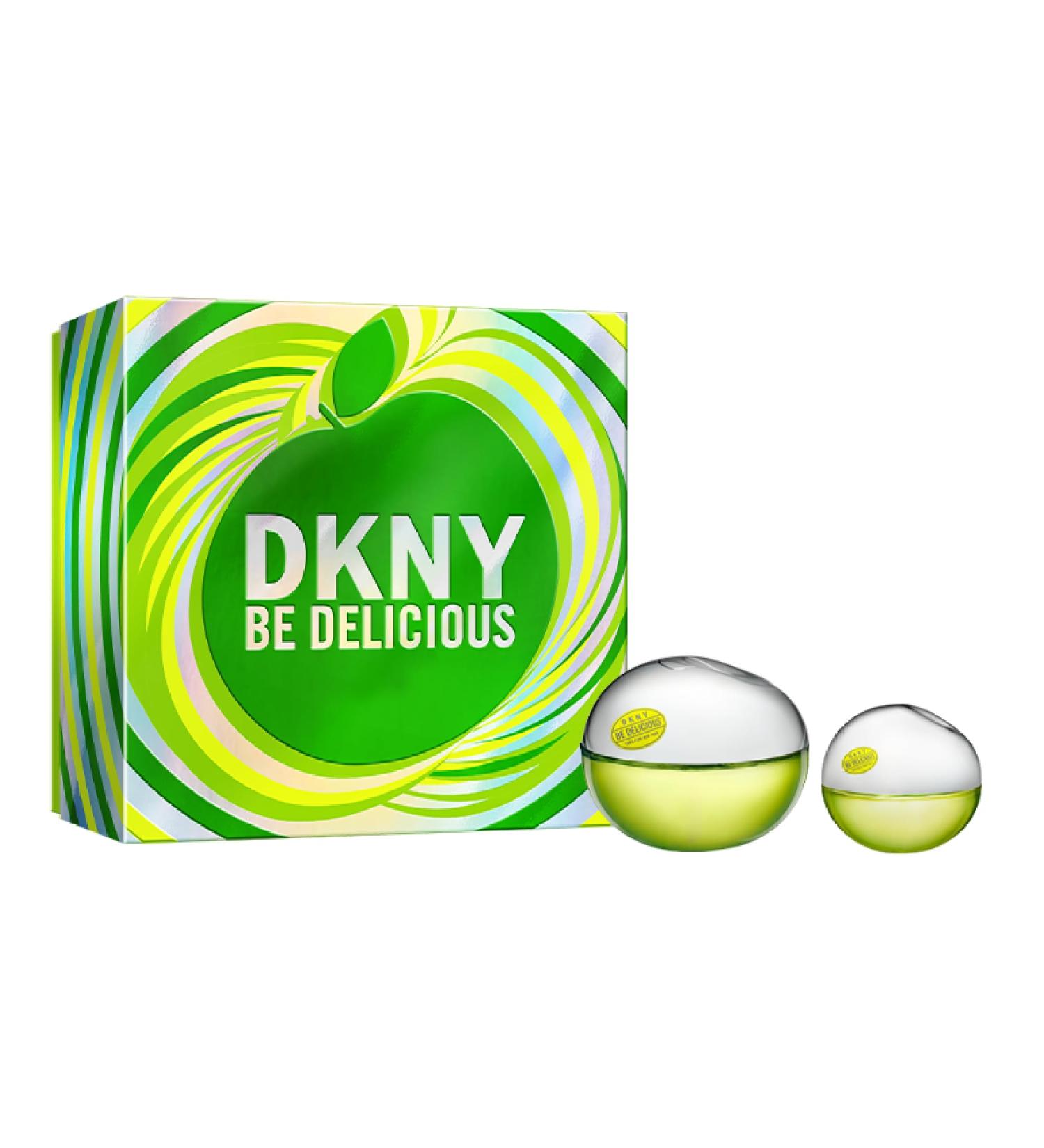 DKNY Be Delicious Eau de Parfum 2 Piece Gift Set (3.4 & 1.0 Fl Oz) - Buy Online on GoSupps.com