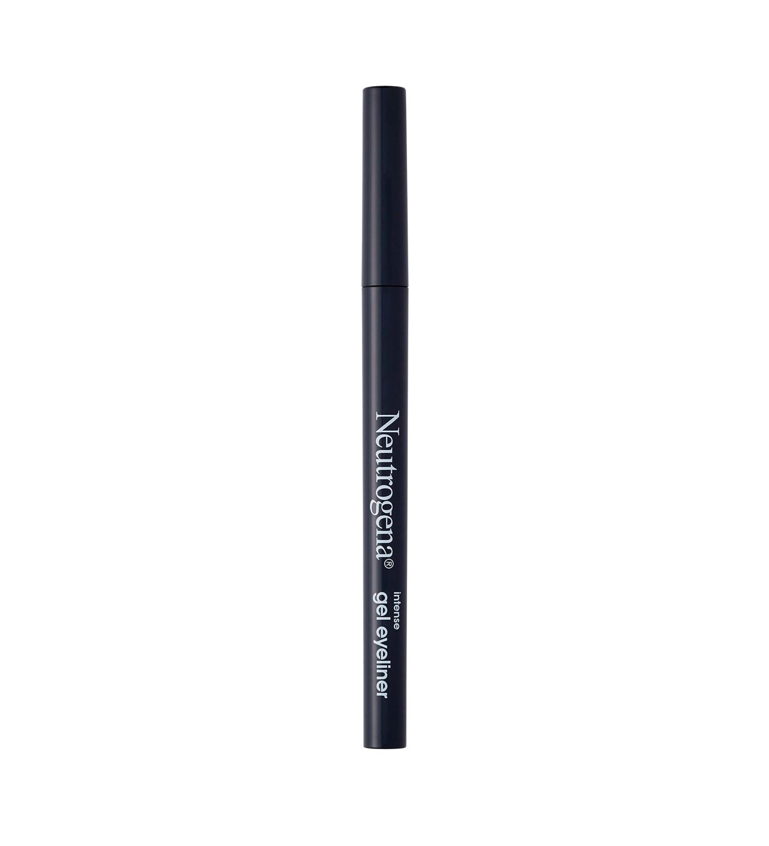 Neutrogena Intense Gel Eyeliner - Smudge & Water-Resistant, Vitamin E Infused, Precision Application, Smokey Gray - 0.004 oz - Buy Online on GoSupps.com