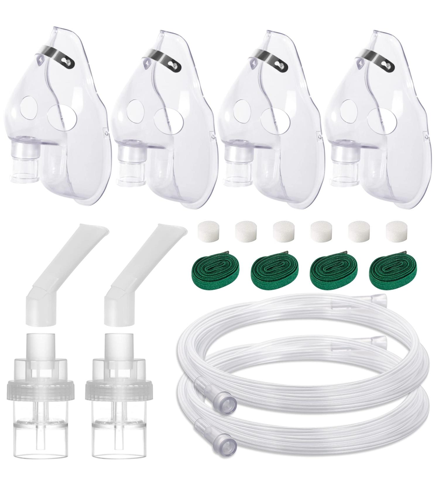 Adult Replacement Kit with 6 Filters - Transparent (2 Sets) | High-Quality Filters Included - Buy Online on GoSupps.com