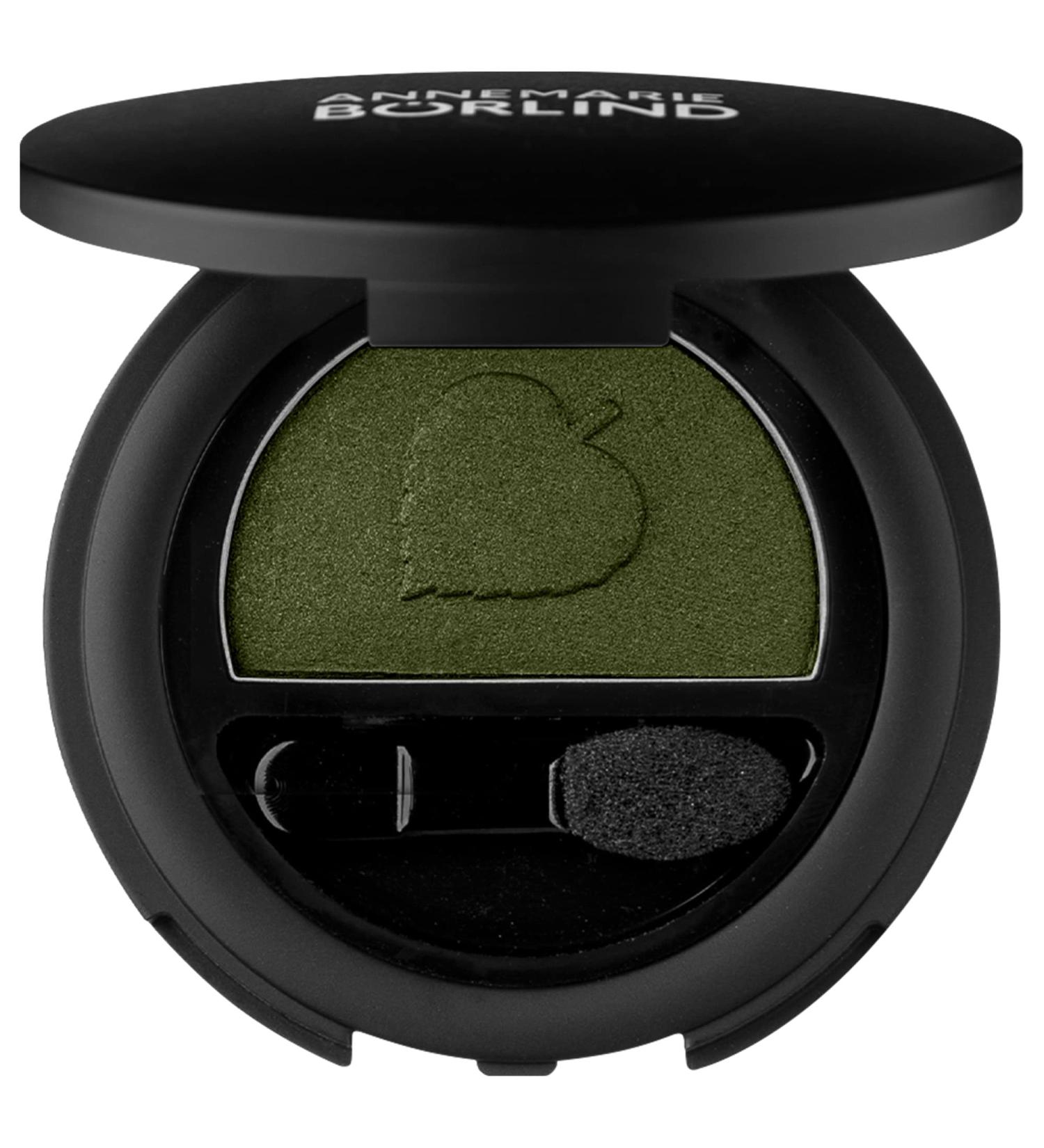 Annemarie B rlind Natural Beauty Powder Eye Shadow - Dark Green (2g) | Vegan Long-Lasting Easy to Blend - Buy Online on GoSupps.com