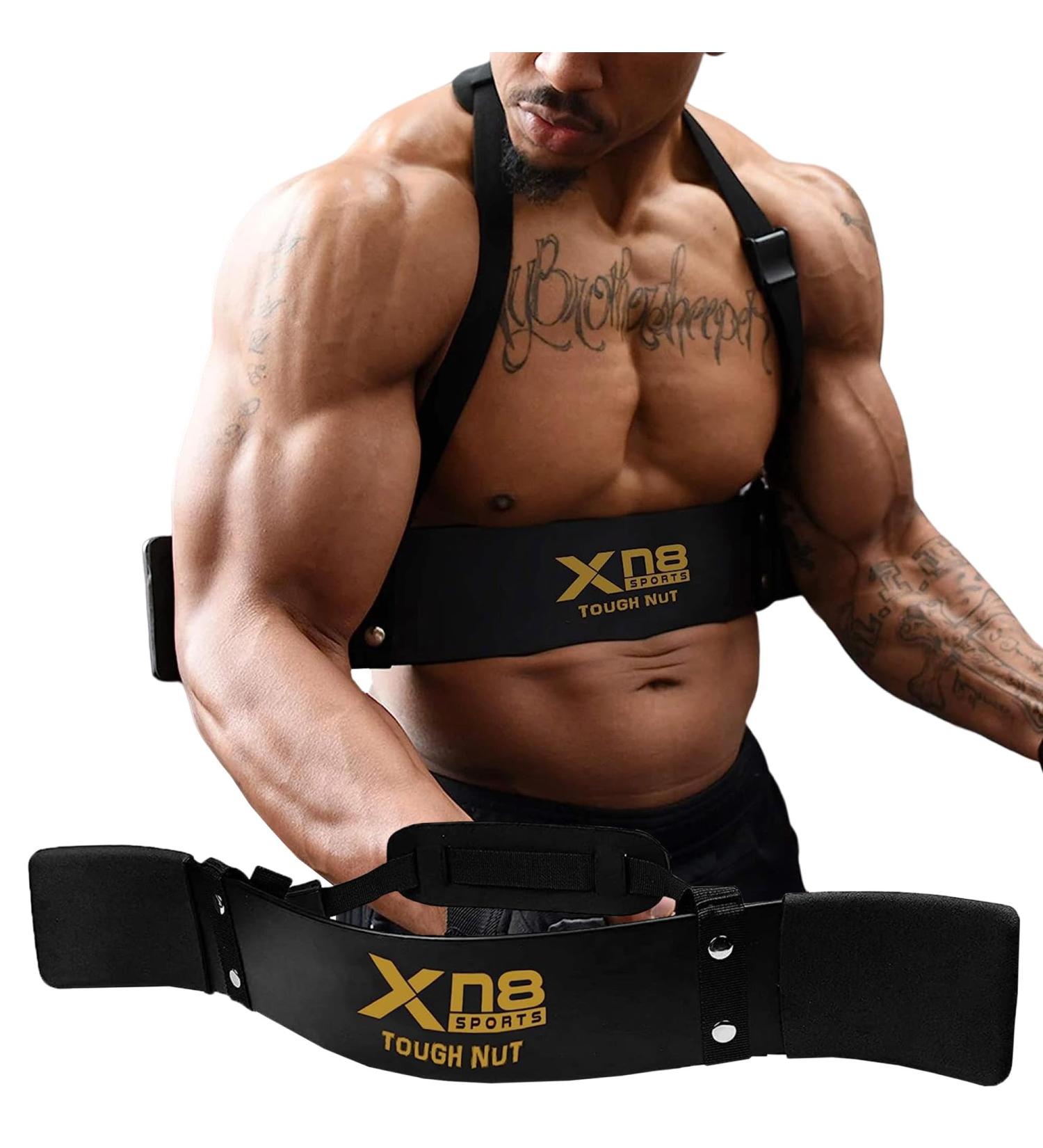 XN8 Biceps Isolator | Arm Blaster for Bodybuilding & Strength Training | Weightlifting Belt for Men - Enhance Your Arm Workout - Buy Online on GoSupps.com