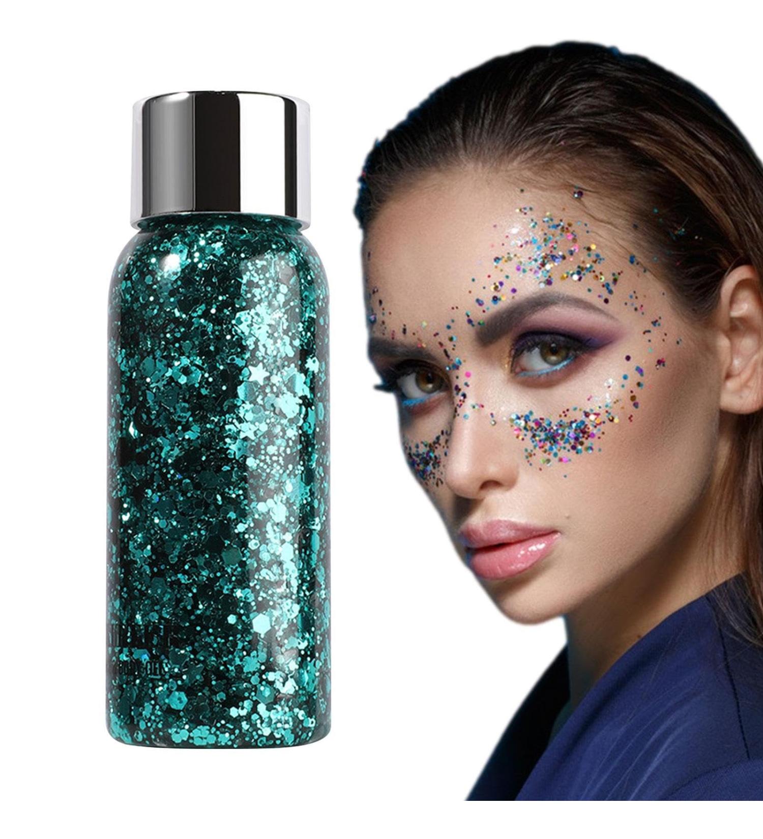  bellv Liquid Highlighter Glitter Gel Mermaid Face Glitter Long Lasting Glitter Glitter Lip Nail Hair Paint Glitter Art Decor Bellv - Buy Online on GoSupps.com