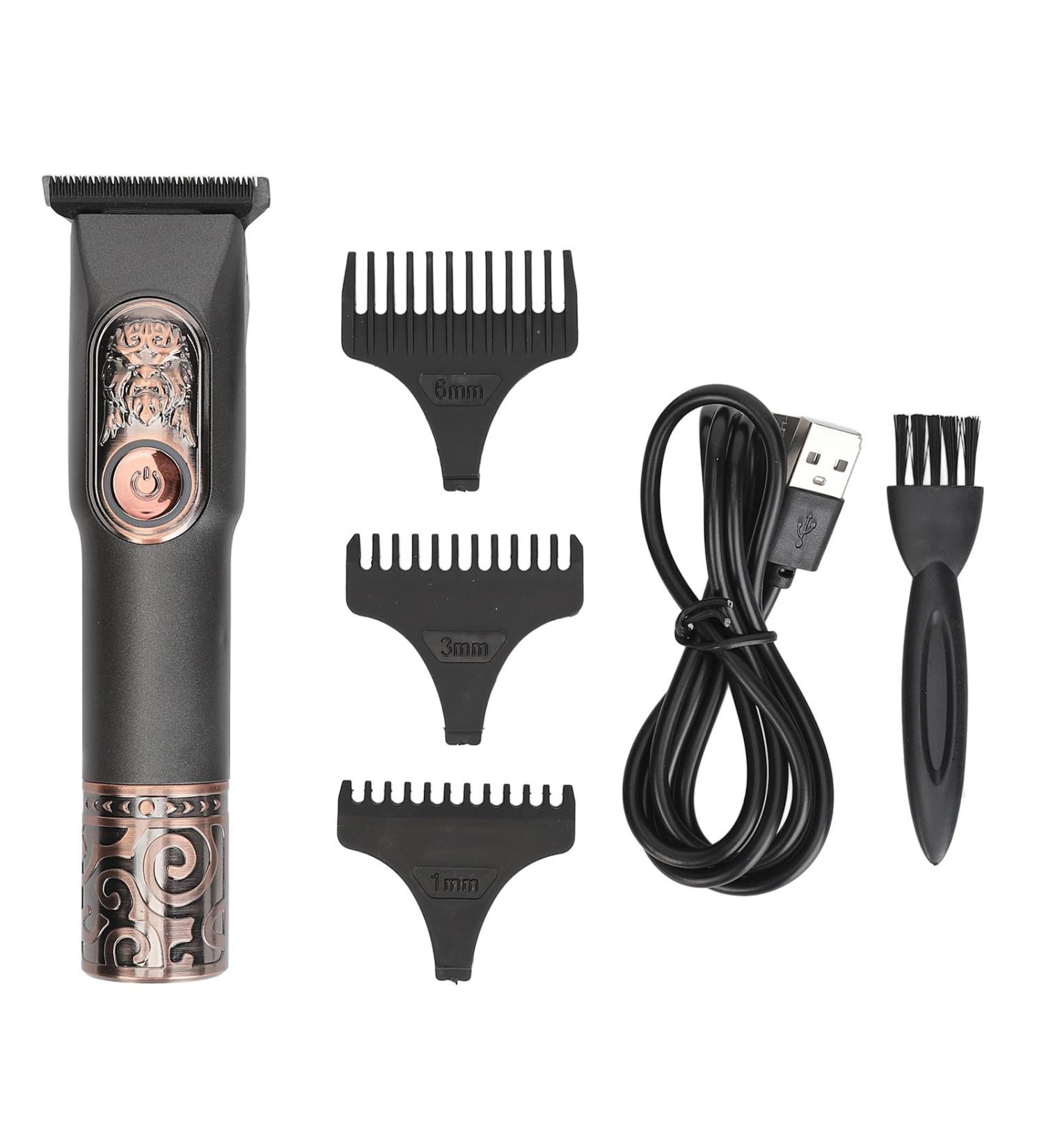Electric Hair Clipper with Guide Combs Low Noise Rechargeable Incisive Blade Hair Trimmer High Speed 7000RPM for Home Salon - Buy Online on GoSupps.com