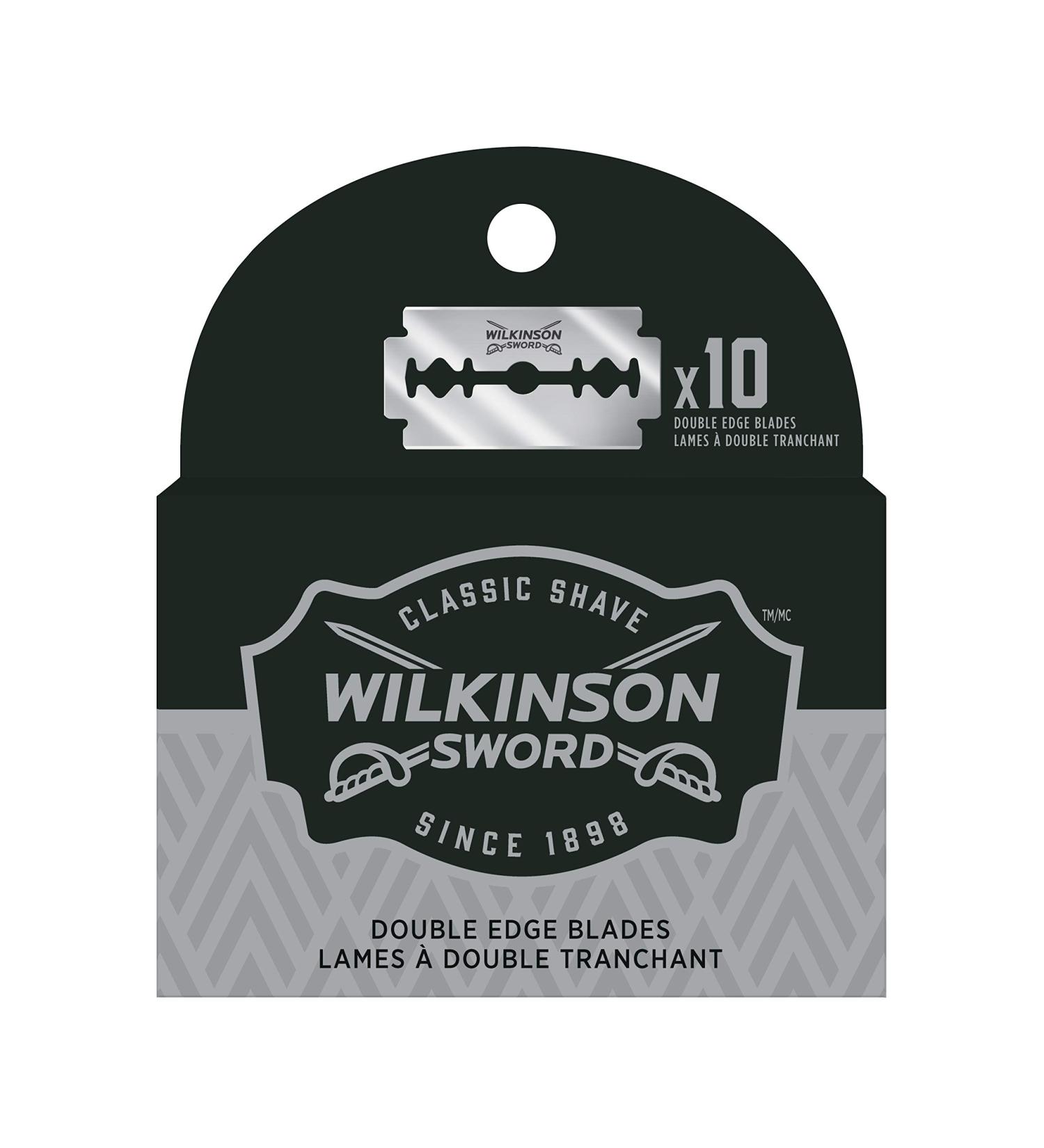 Wilkinson Sword Vintage Double Edge Safety Razor Blades Pack of 10 - Buy Online on GoSupps.com