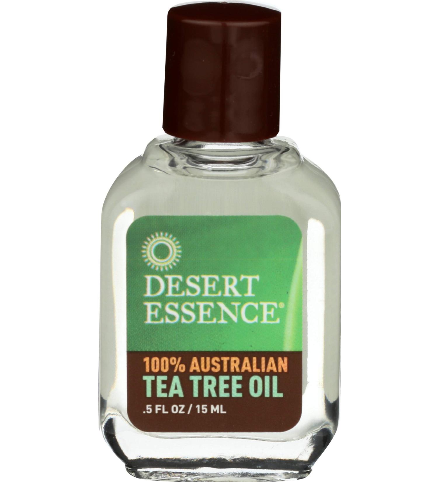 Buy Desert Essence 100% Australian Tea Tree Oil 0.5 oz - Premium Quality Fast International Shipping - Buy Online on GoSupps.com