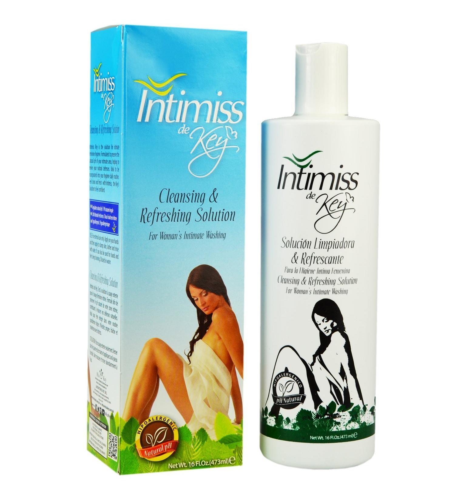 Miss KEY Intimiss De Key Cleaning and Refreshing Solution 16 oz